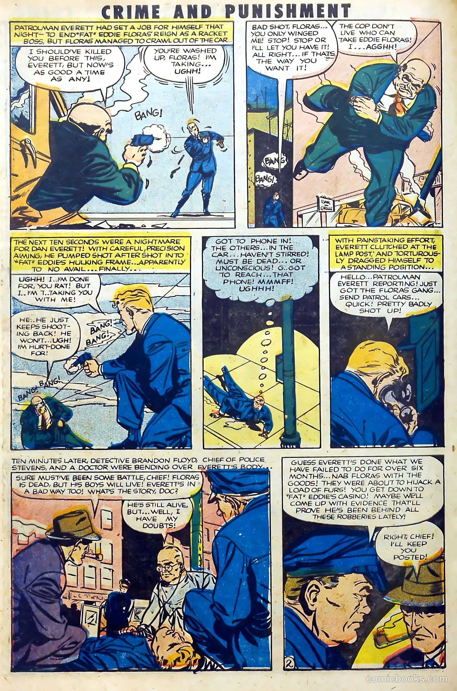 Crime and Punishment #50 (1952) — page 28 of 36