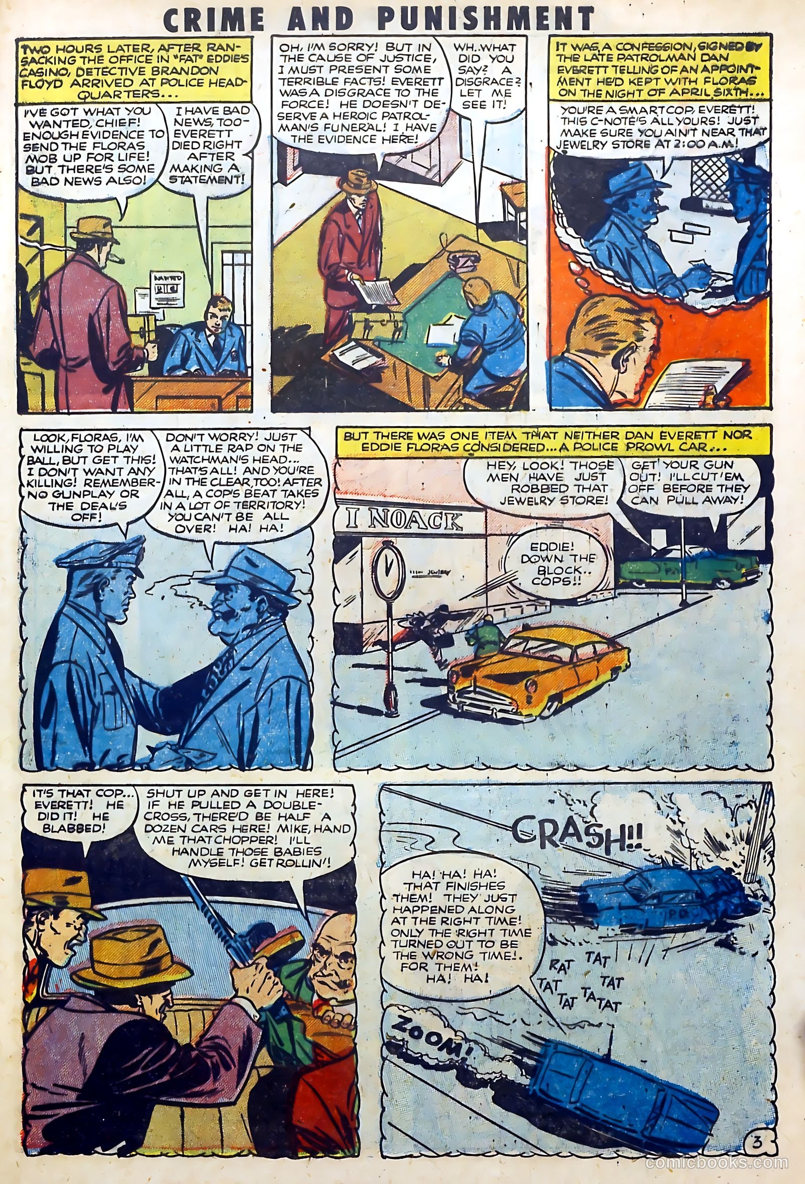 Crime and Punishment #50 (1952) — page 29 of 36