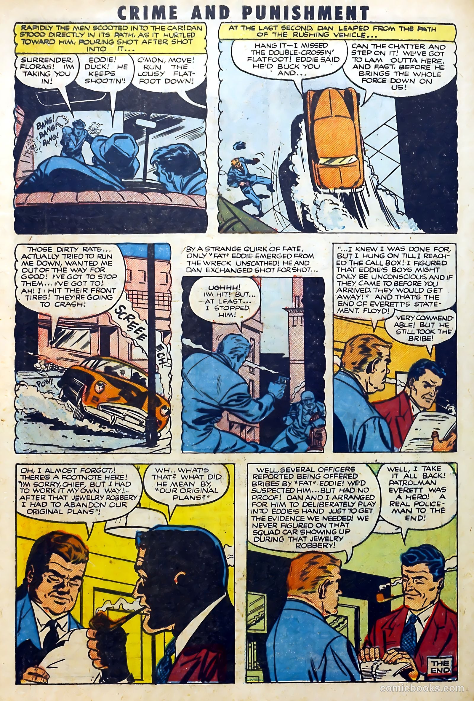 Crime and Punishment #50 (1952) — page 32 of 36