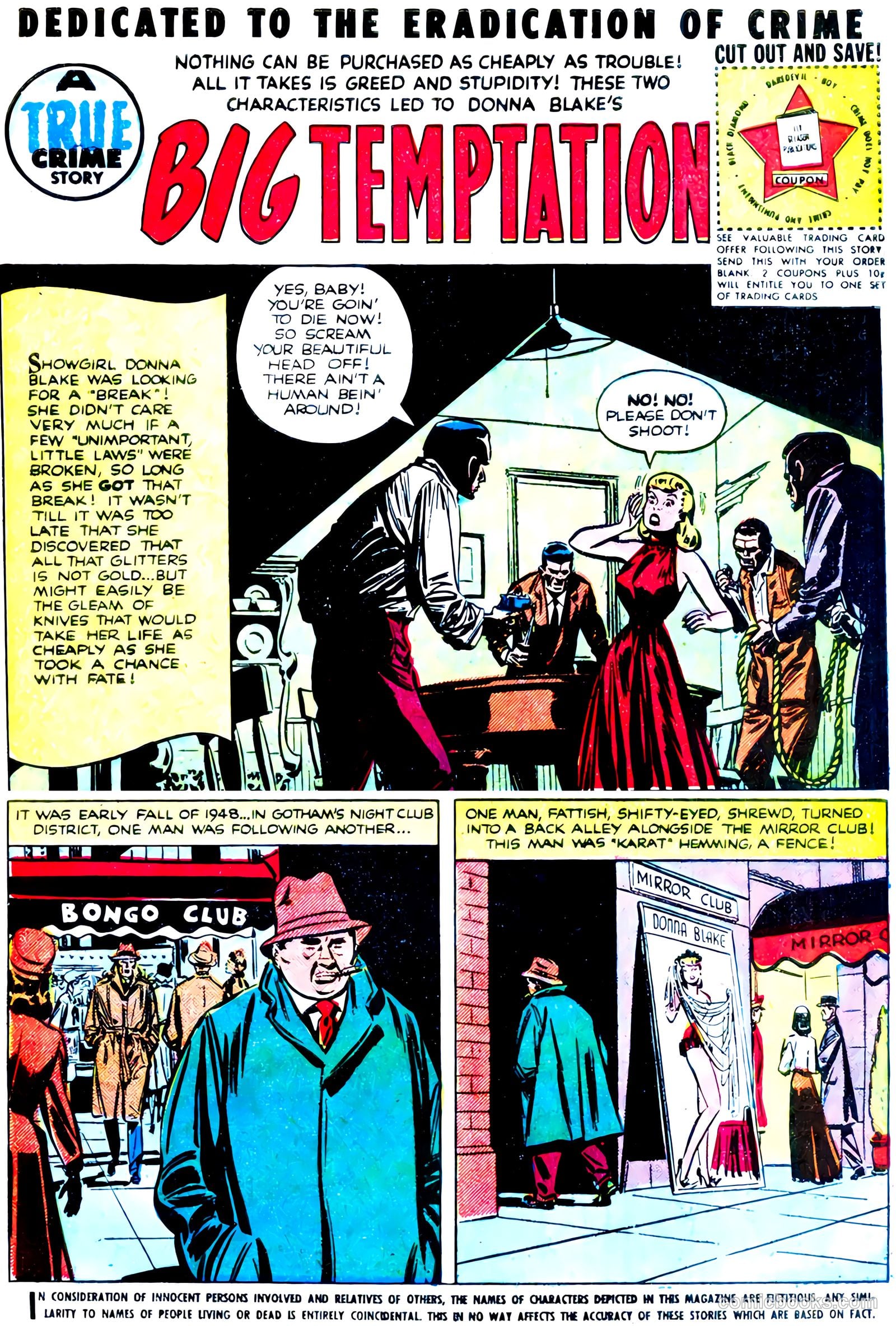Crime and Punishment #51 (1952) — page 3 of 36