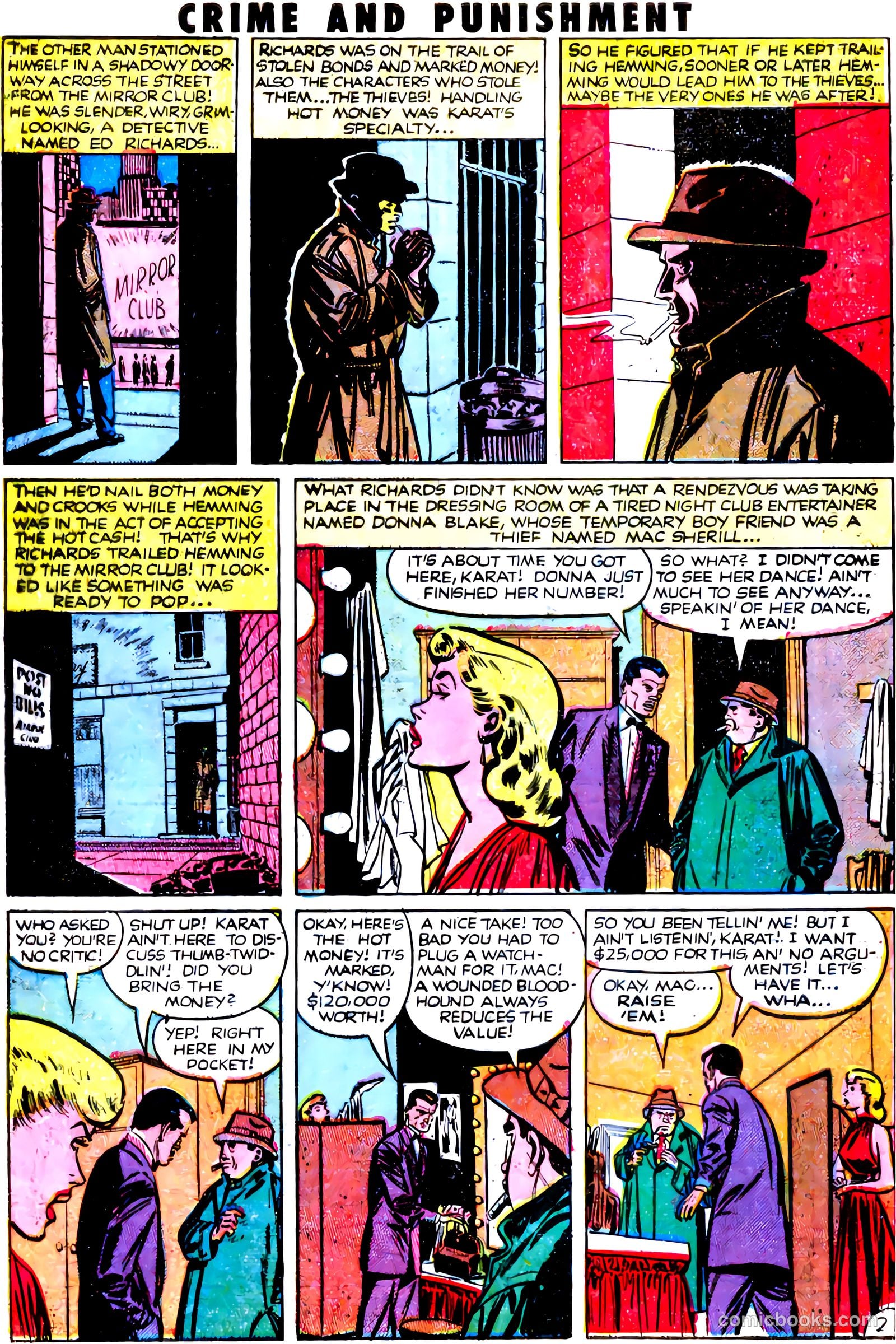 Crime and Punishment #51 (1952) — page 4 of 36