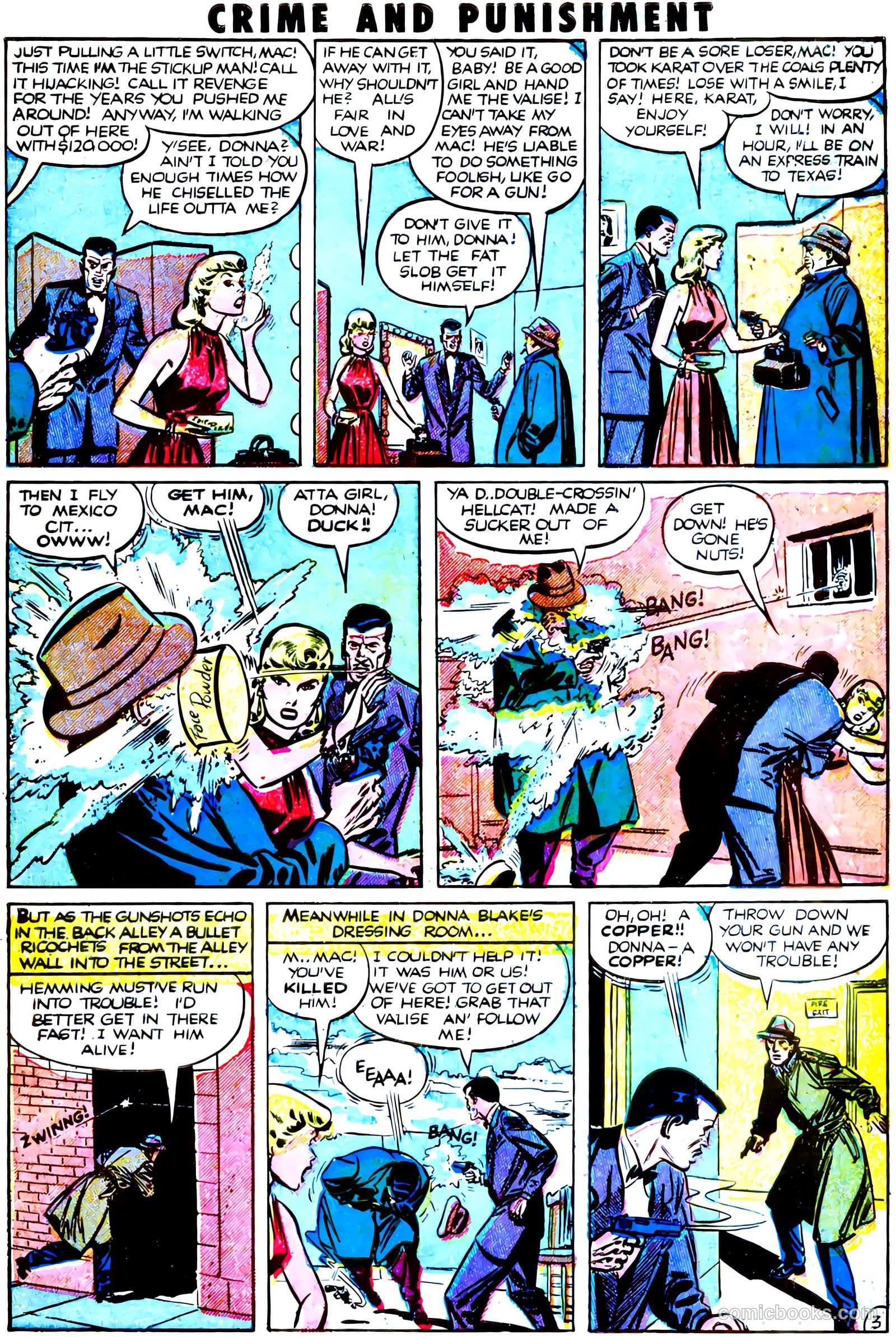 Crime and Punishment #51 (1952) — page 5 of 36