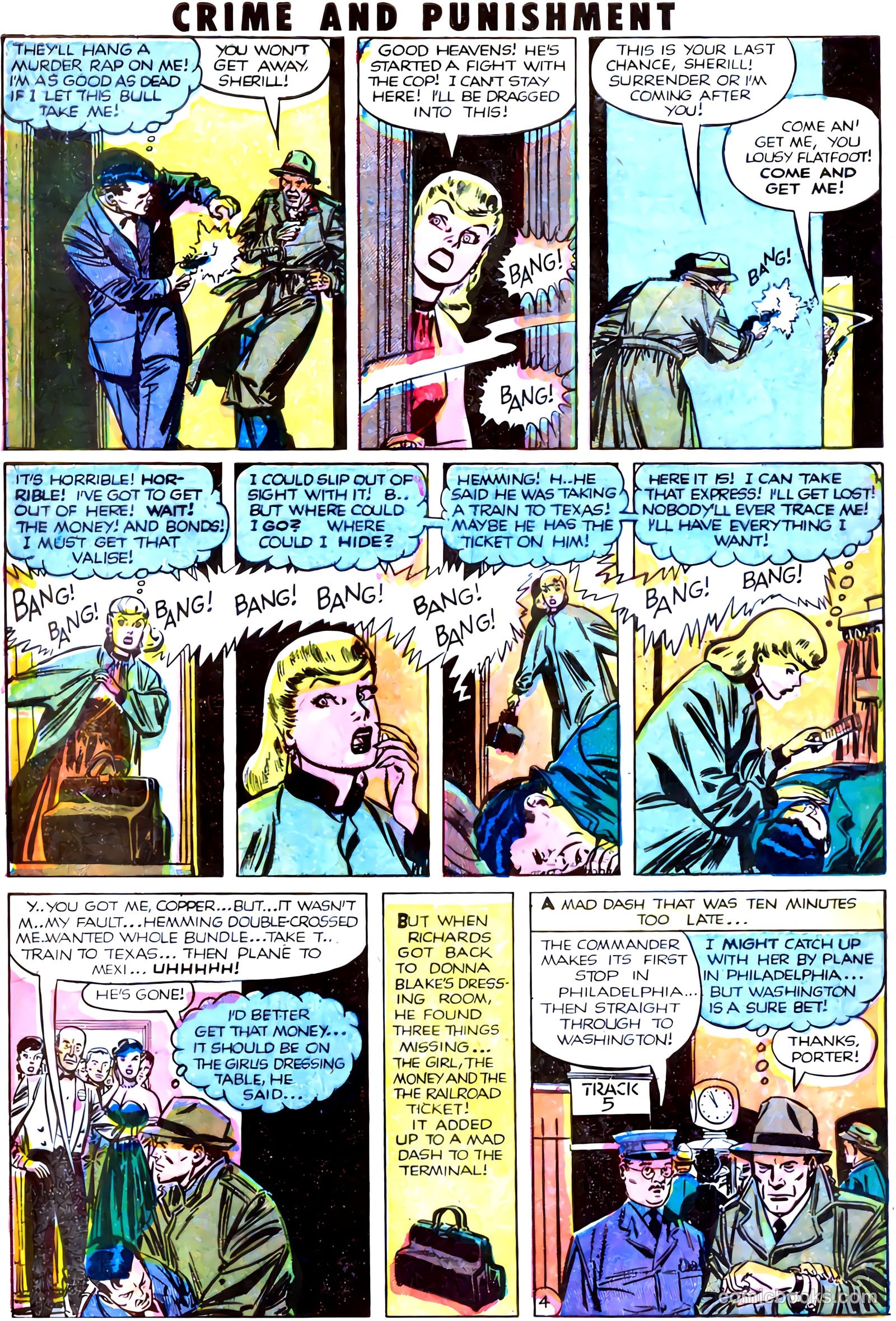 Crime and Punishment #51 (1952) — page 6 of 36