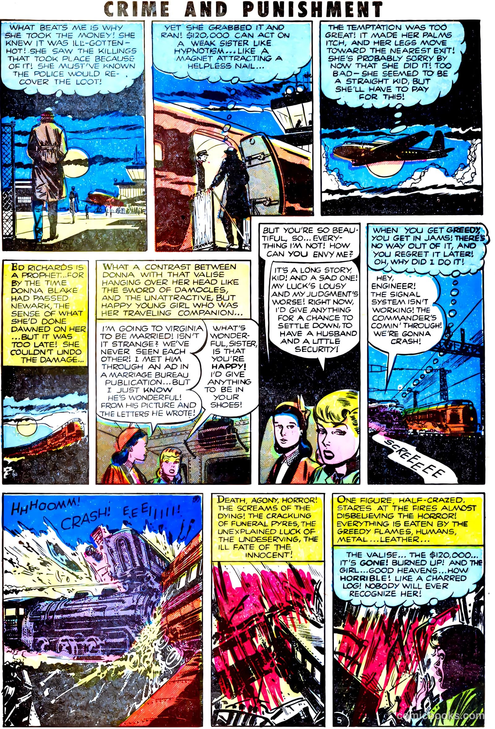 Crime and Punishment #51 (1952) — page 7 of 36