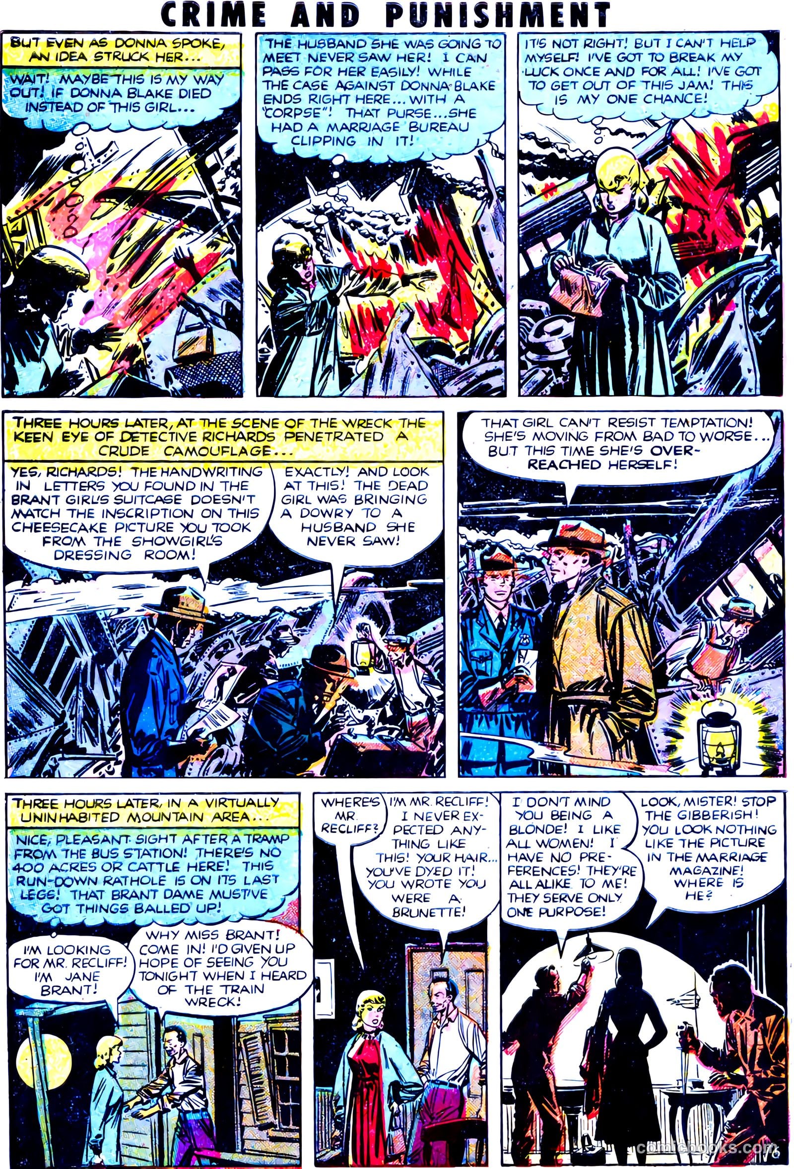 Crime and Punishment #51 (1952) — page 8 of 36