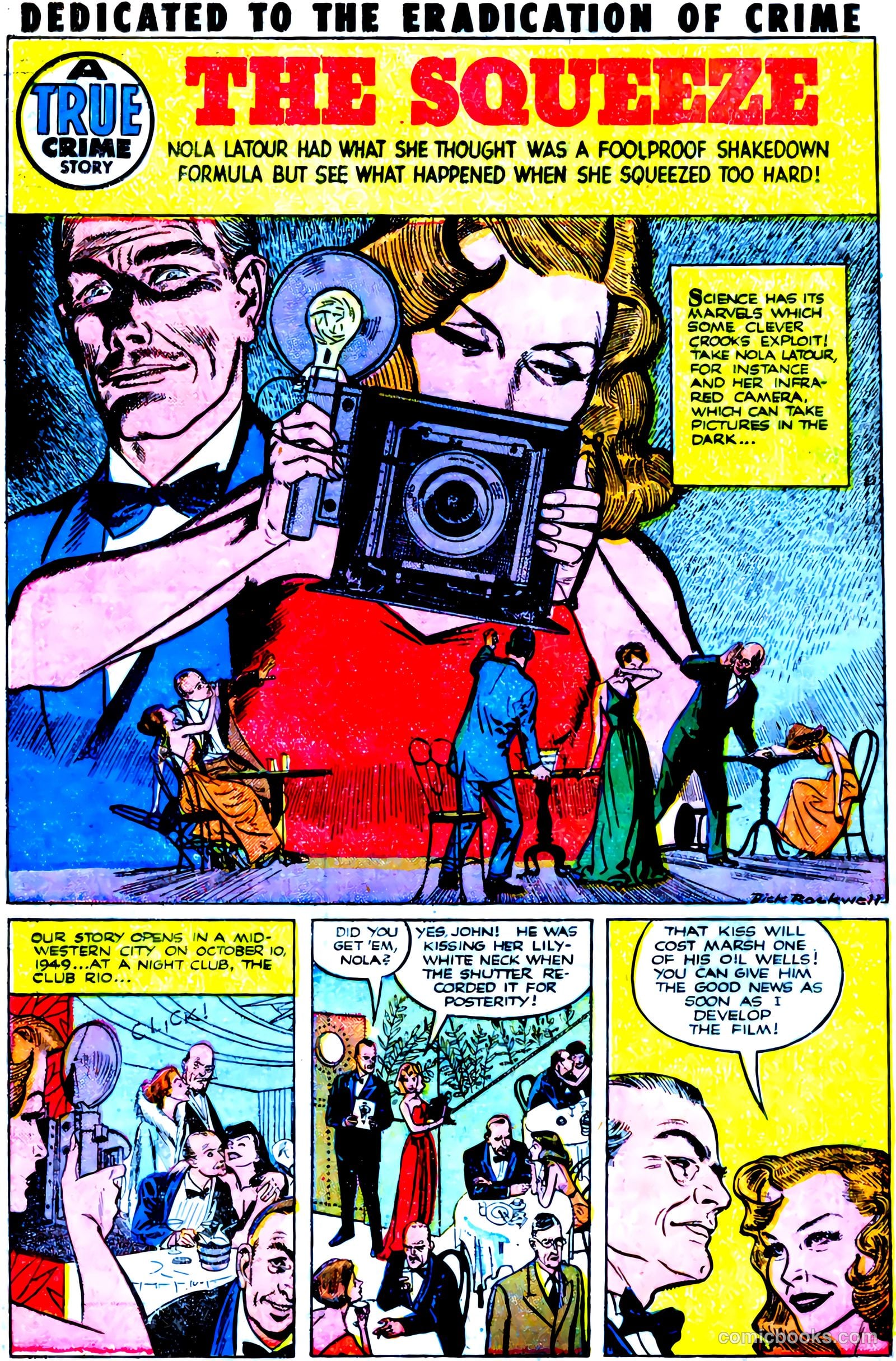 Crime and Punishment #51 (1952) — page 12 of 36