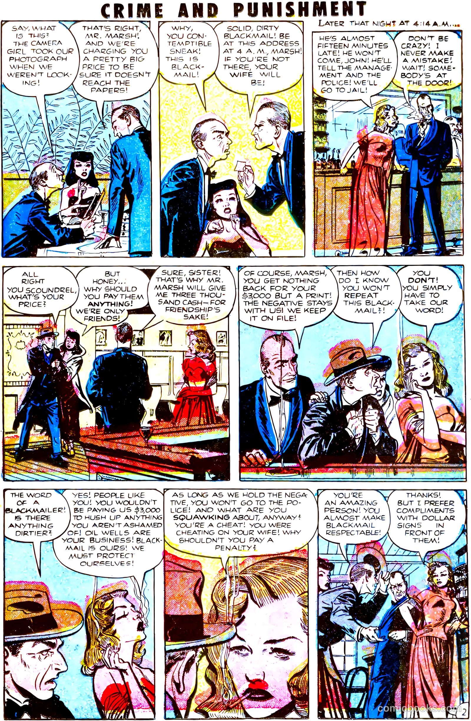 Crime and Punishment #51 (1952) — page 13 of 36
