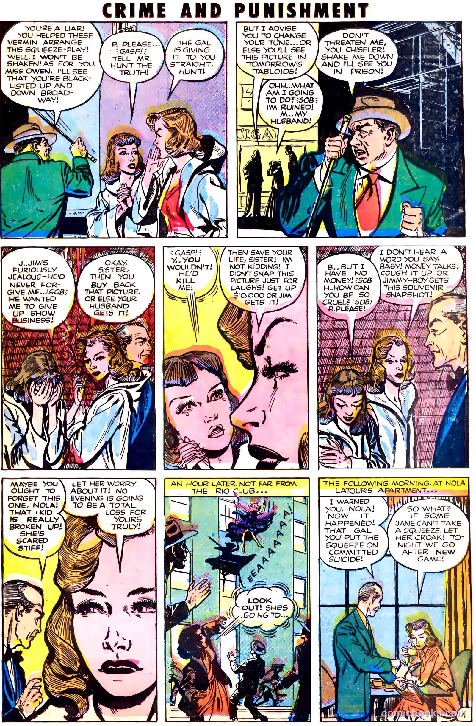 Crime and Punishment #51 (1952) — page 15 of 36