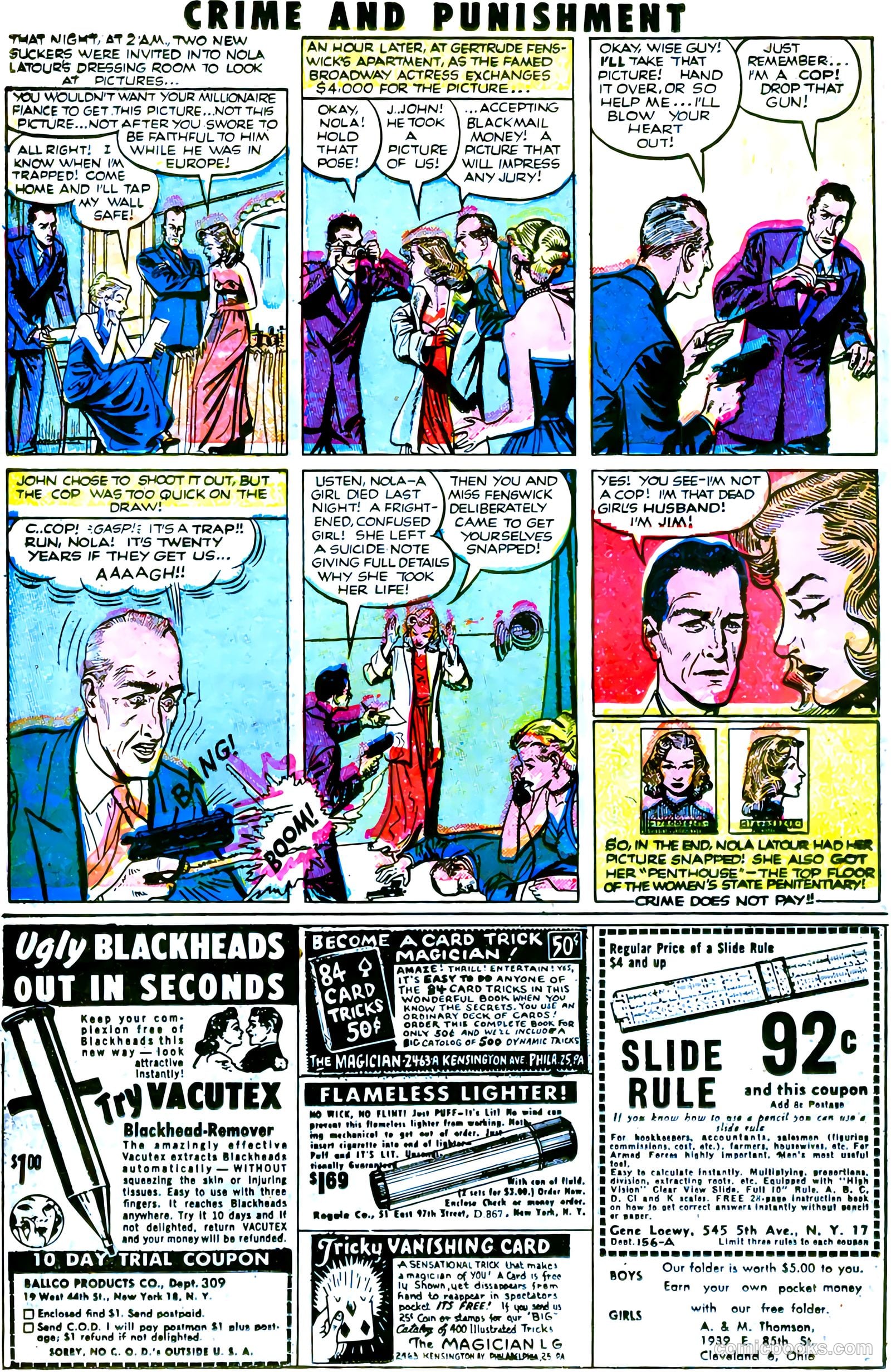 Crime and Punishment #51 (1952) — page 16 of 36