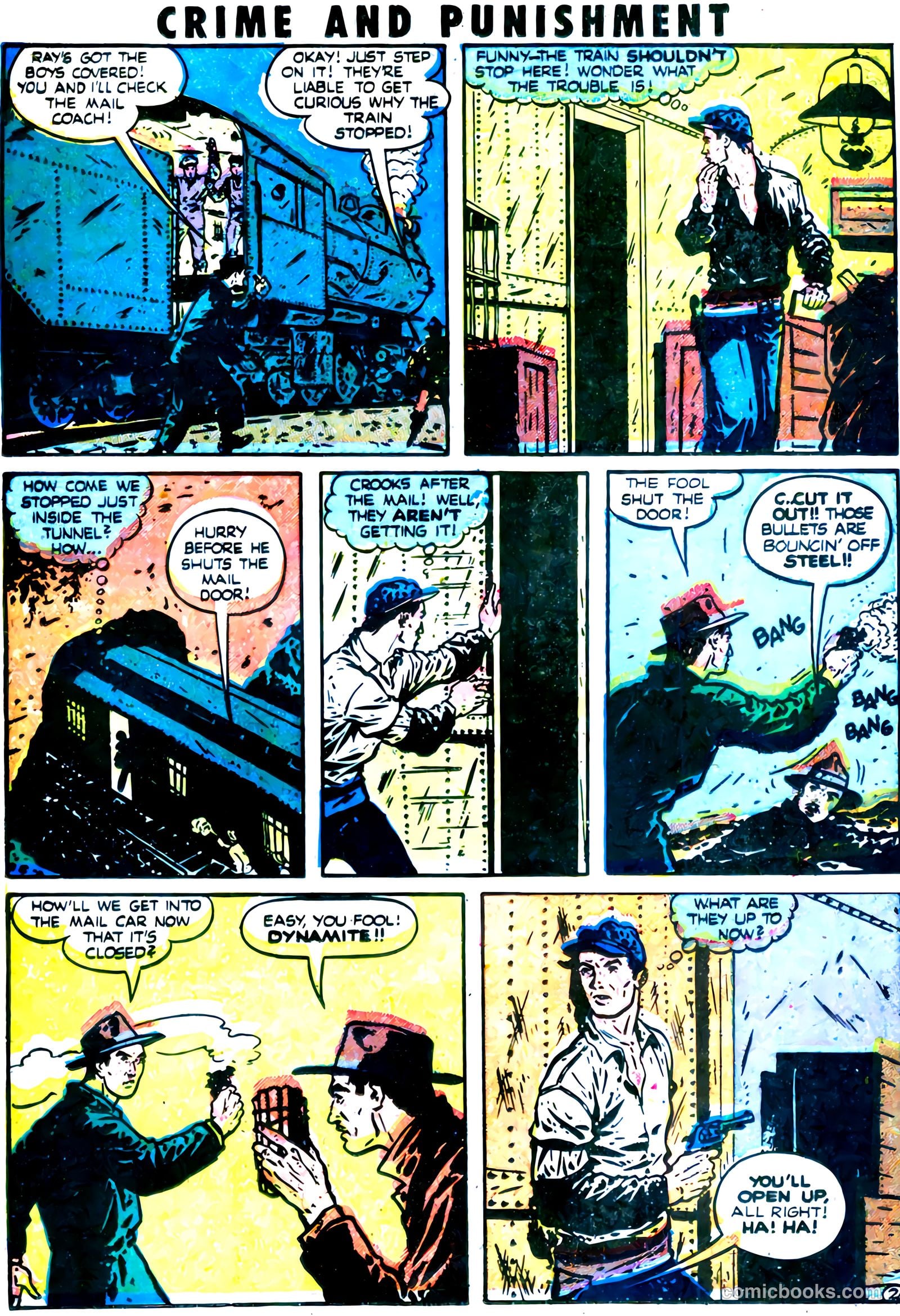 Crime and Punishment #51 (1952) — page 21 of 36