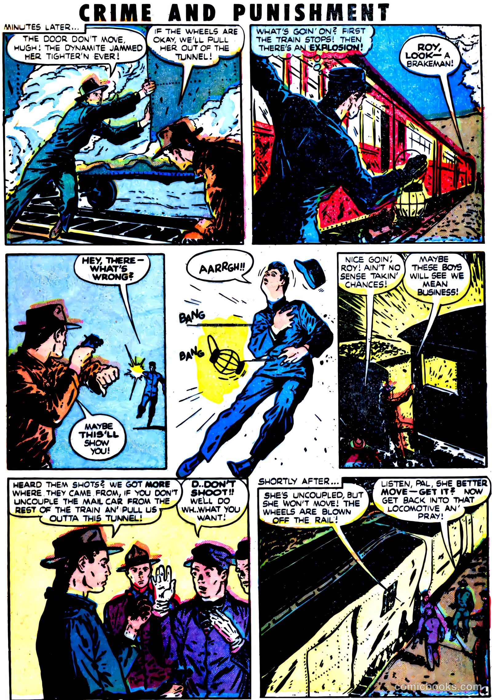 Crime and Punishment #51 (1952) — page 23 of 36