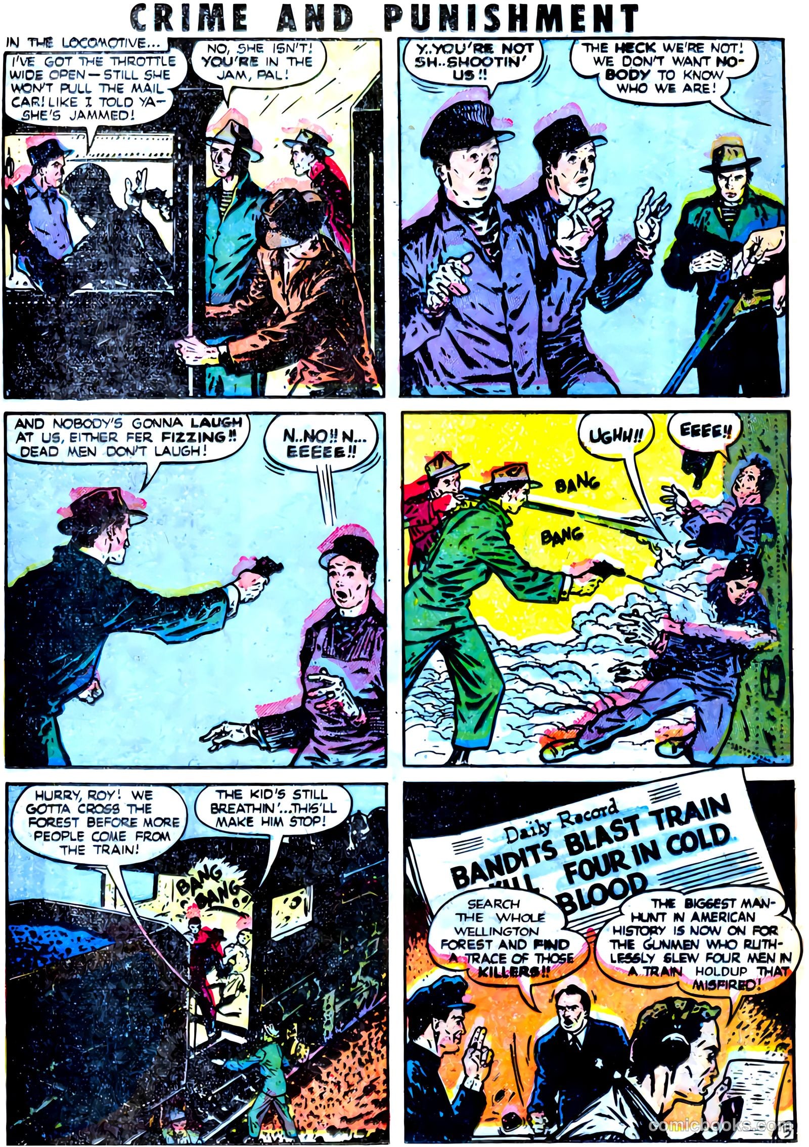 Crime and Punishment #51 (1952) — page 24 of 36