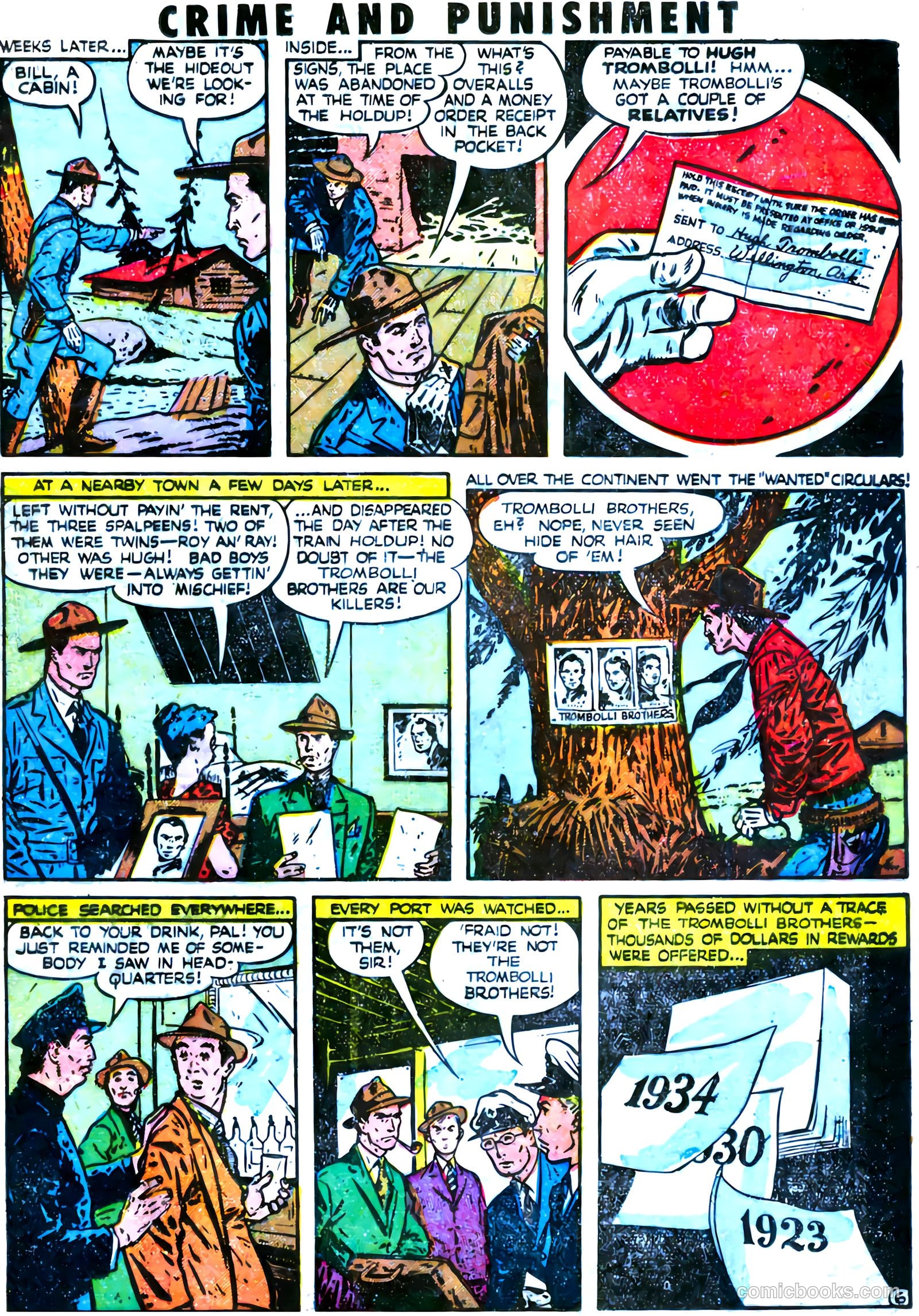 Crime and Punishment #51 (1952) — page 25 of 36