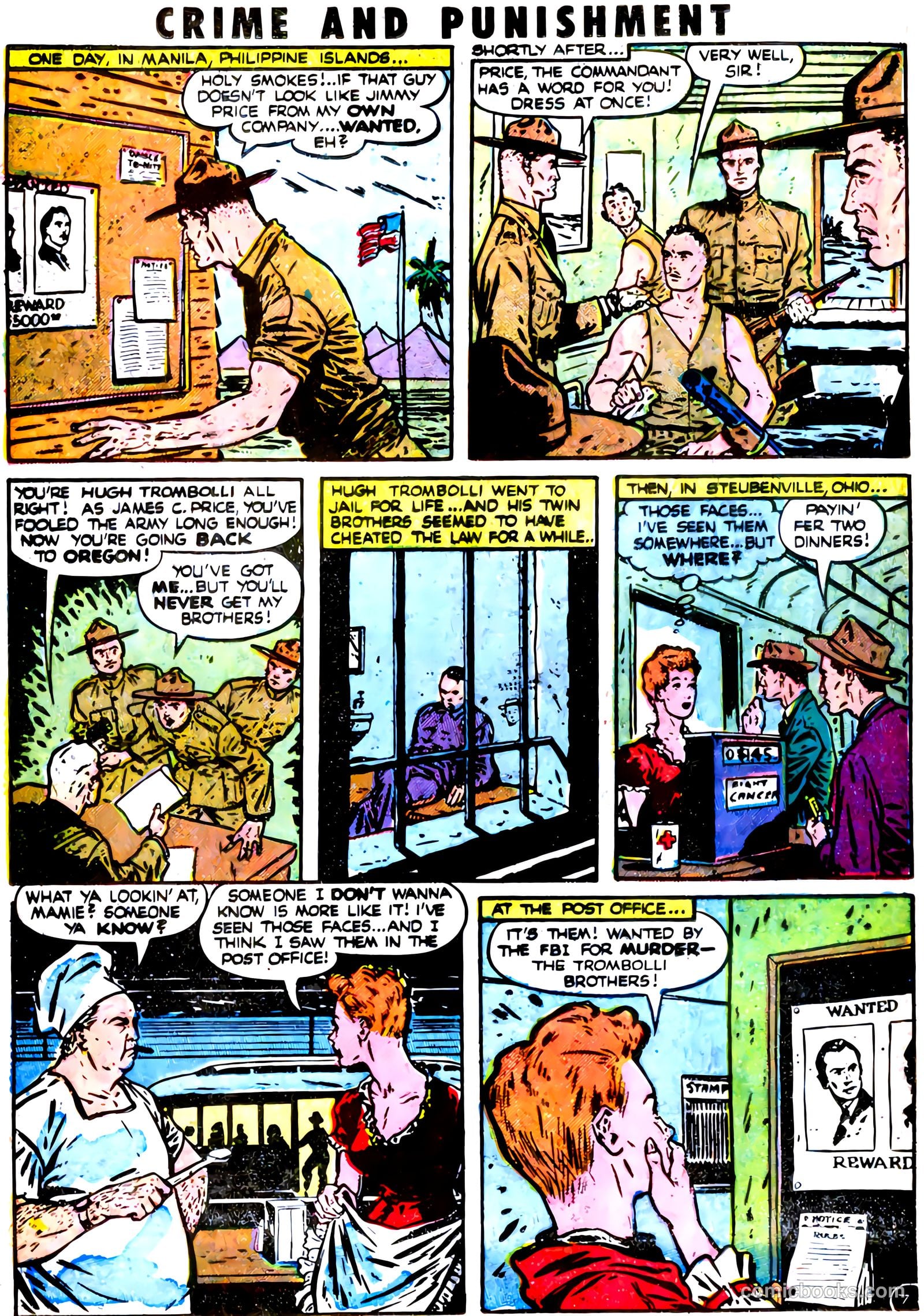 Crime and Punishment #51 (1952) — page 26 of 36
