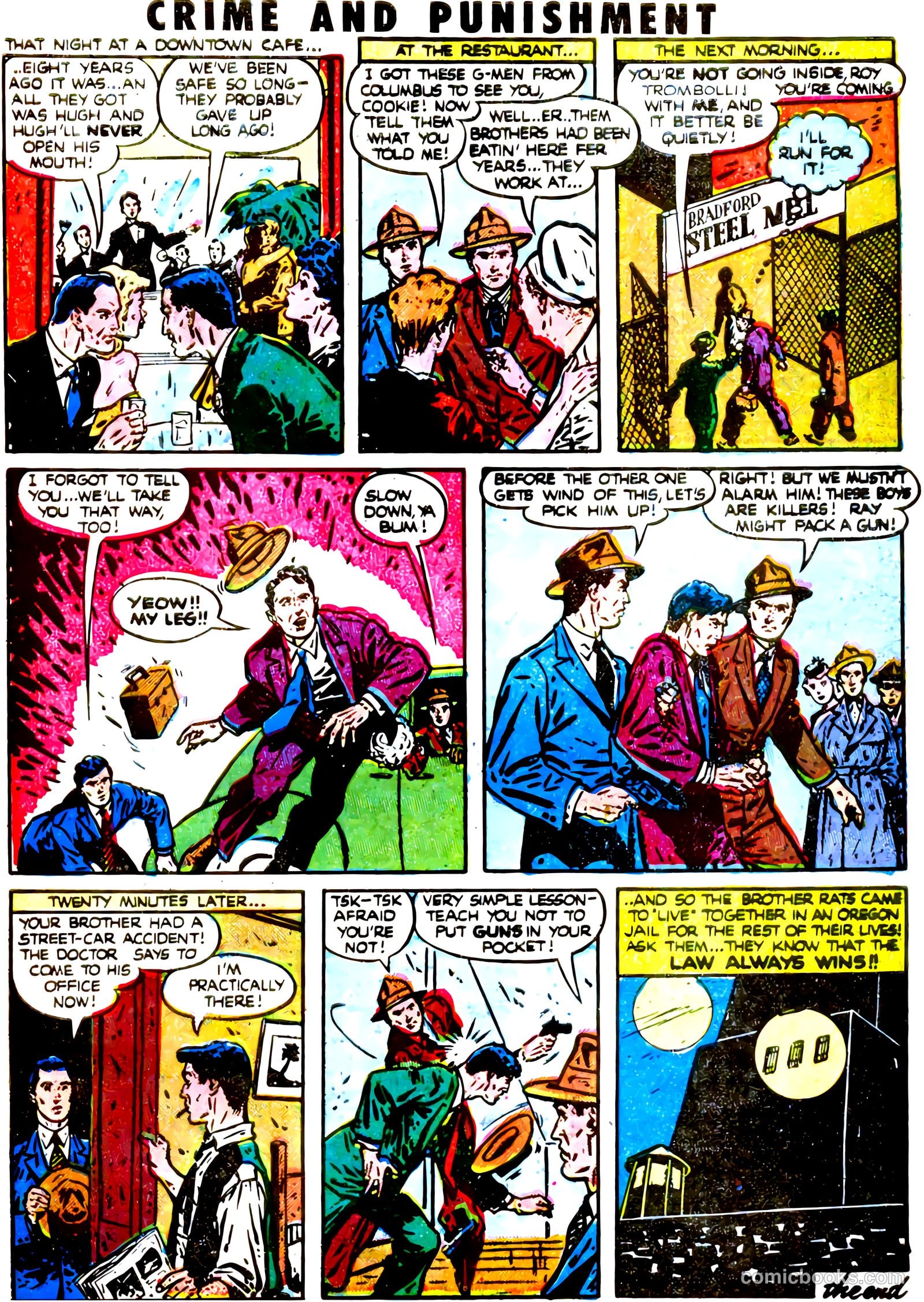 Crime and Punishment #51 (1952) — page 27 of 36