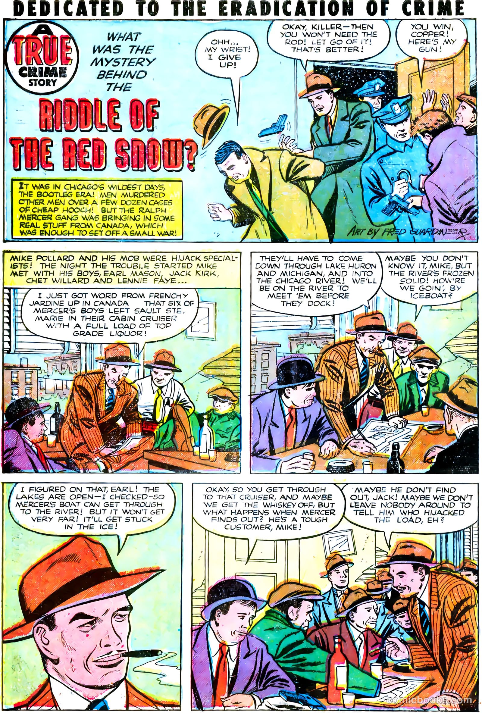 Crime and Punishment #51 (1952) — page 28 of 36