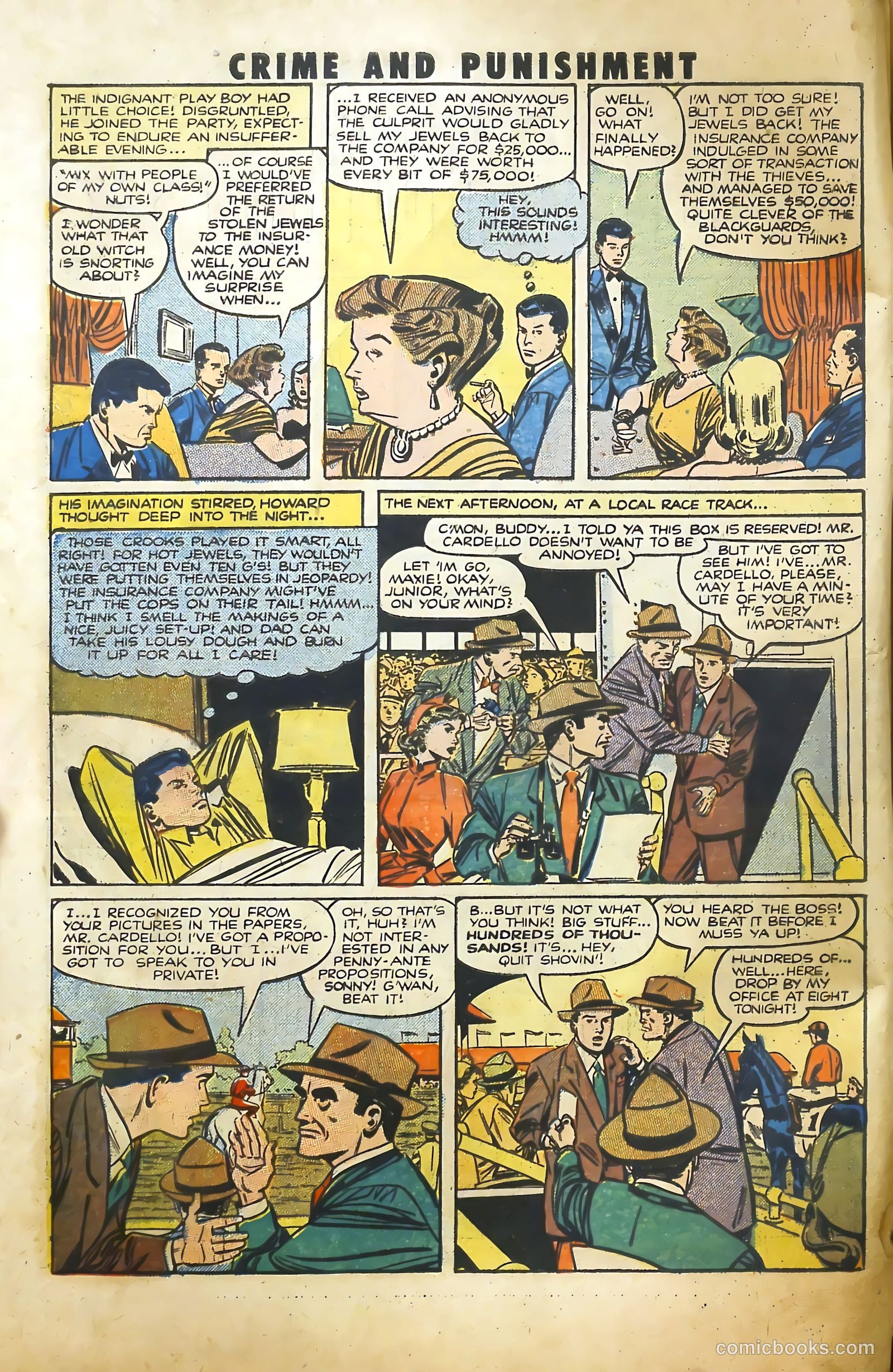 Crime and Punishment #52 (1952) — page 5 of 37