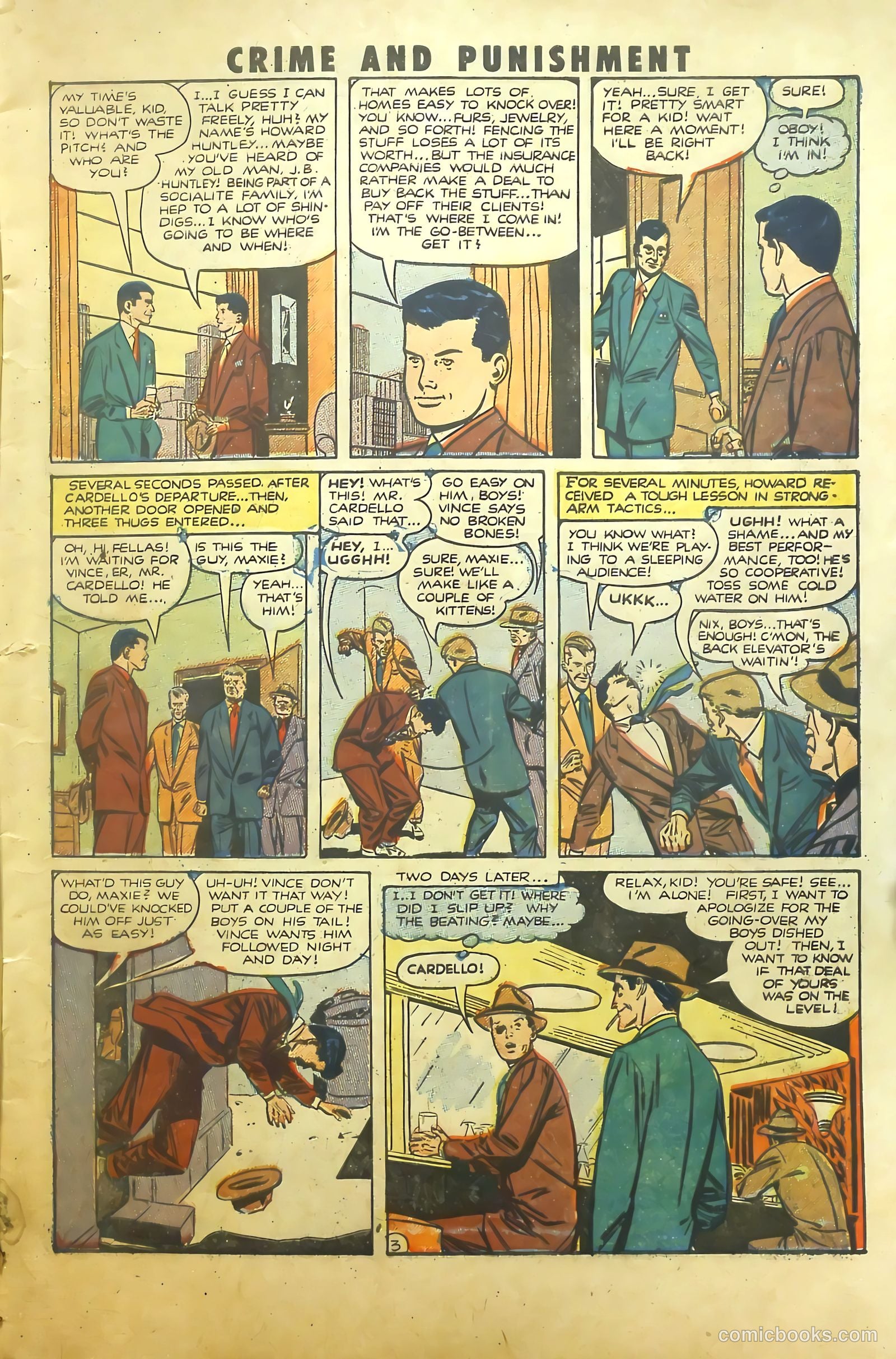 Crime and Punishment #52 (1952) — page 6 of 37