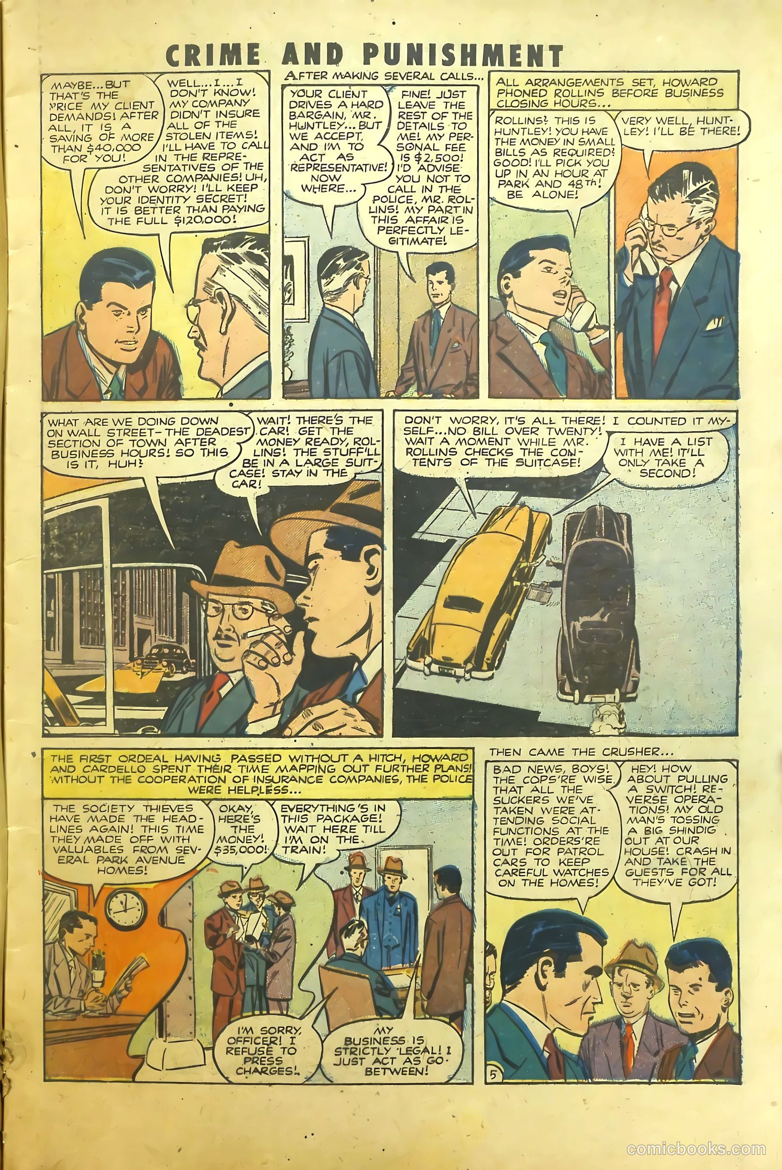 Crime and Punishment #52 (1952) — page 8 of 37