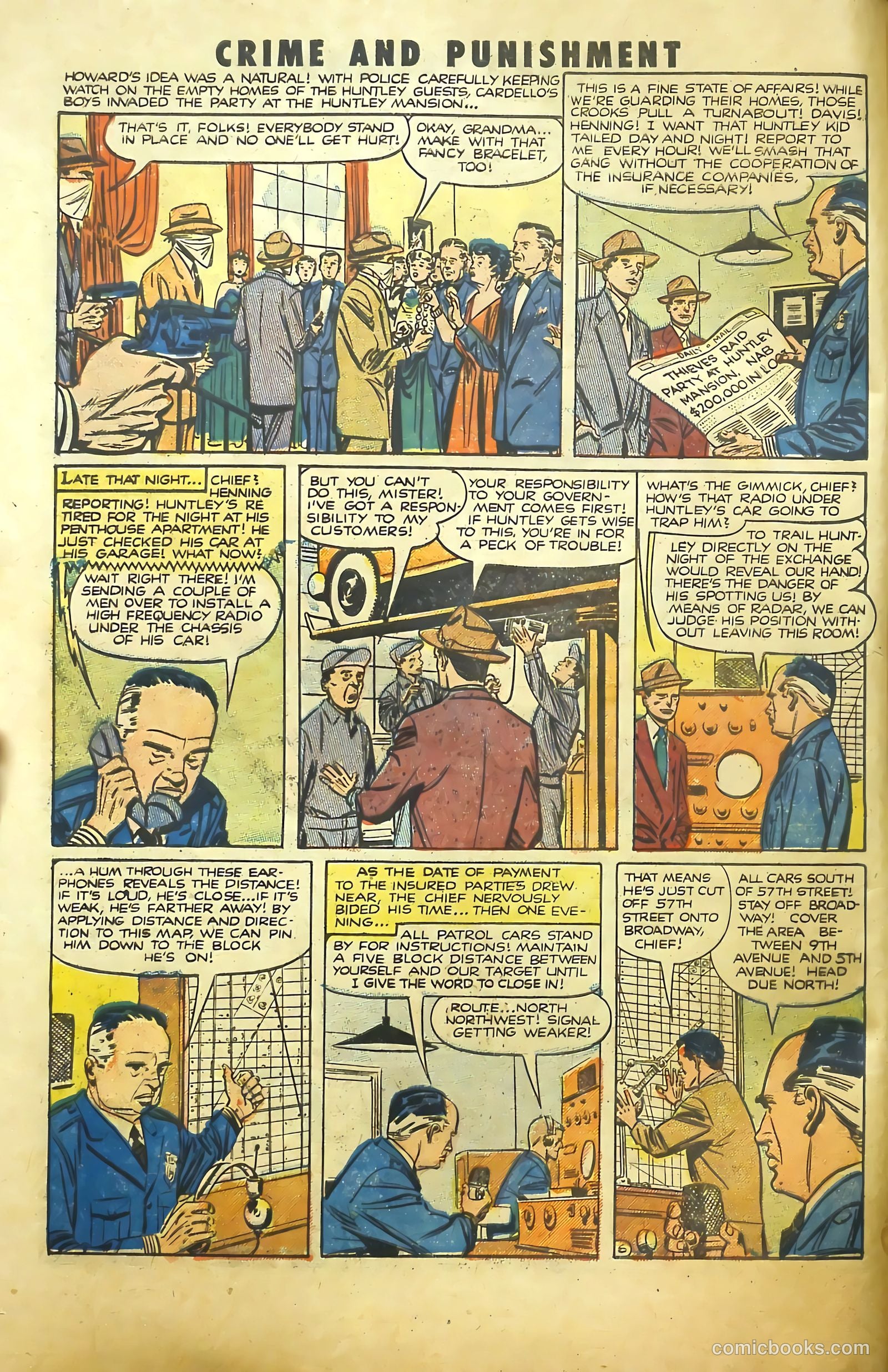 Crime and Punishment #52 (1952) — page 9 of 37