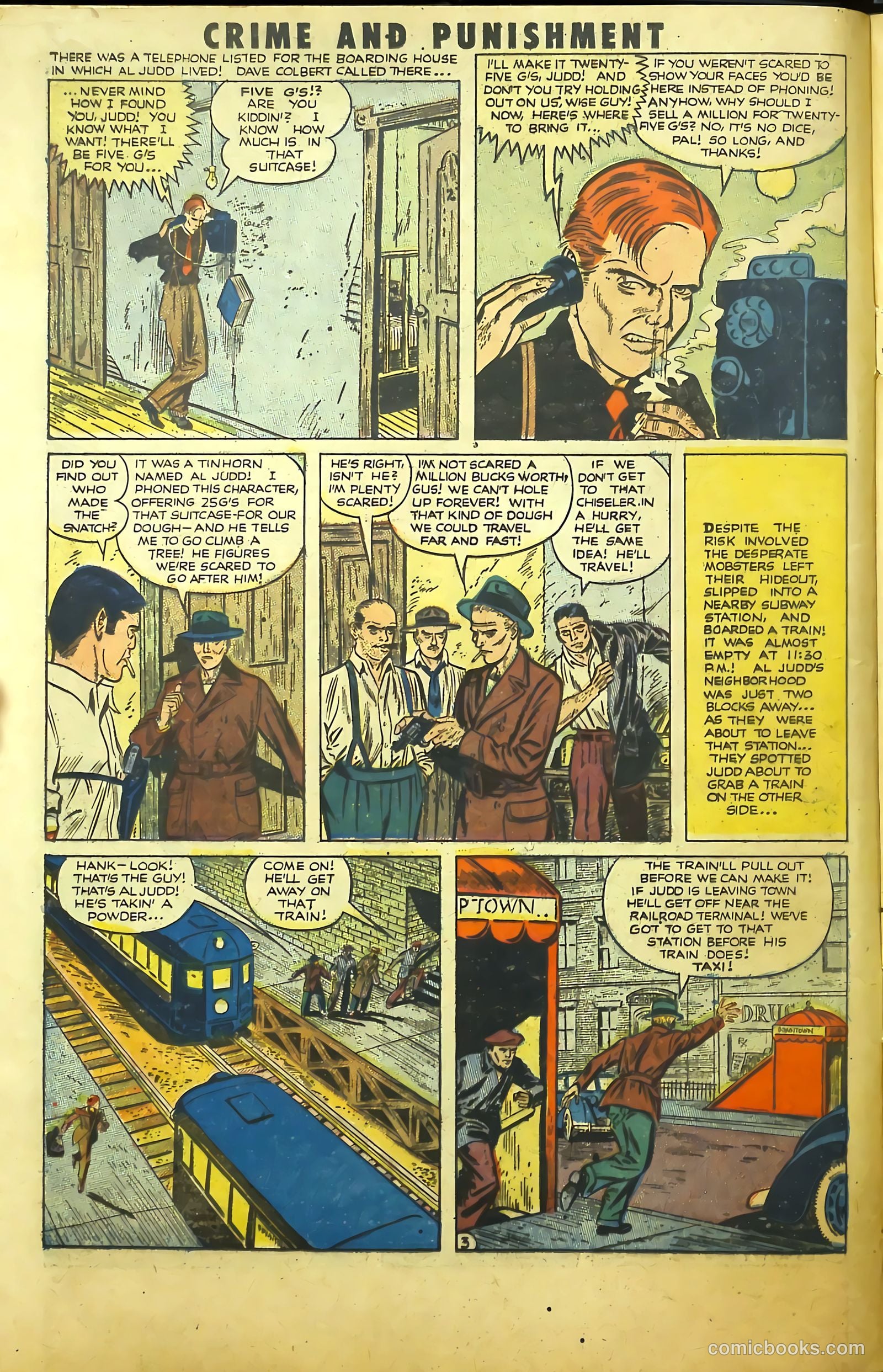 Crime and Punishment #52 (1952) — page 15 of 37