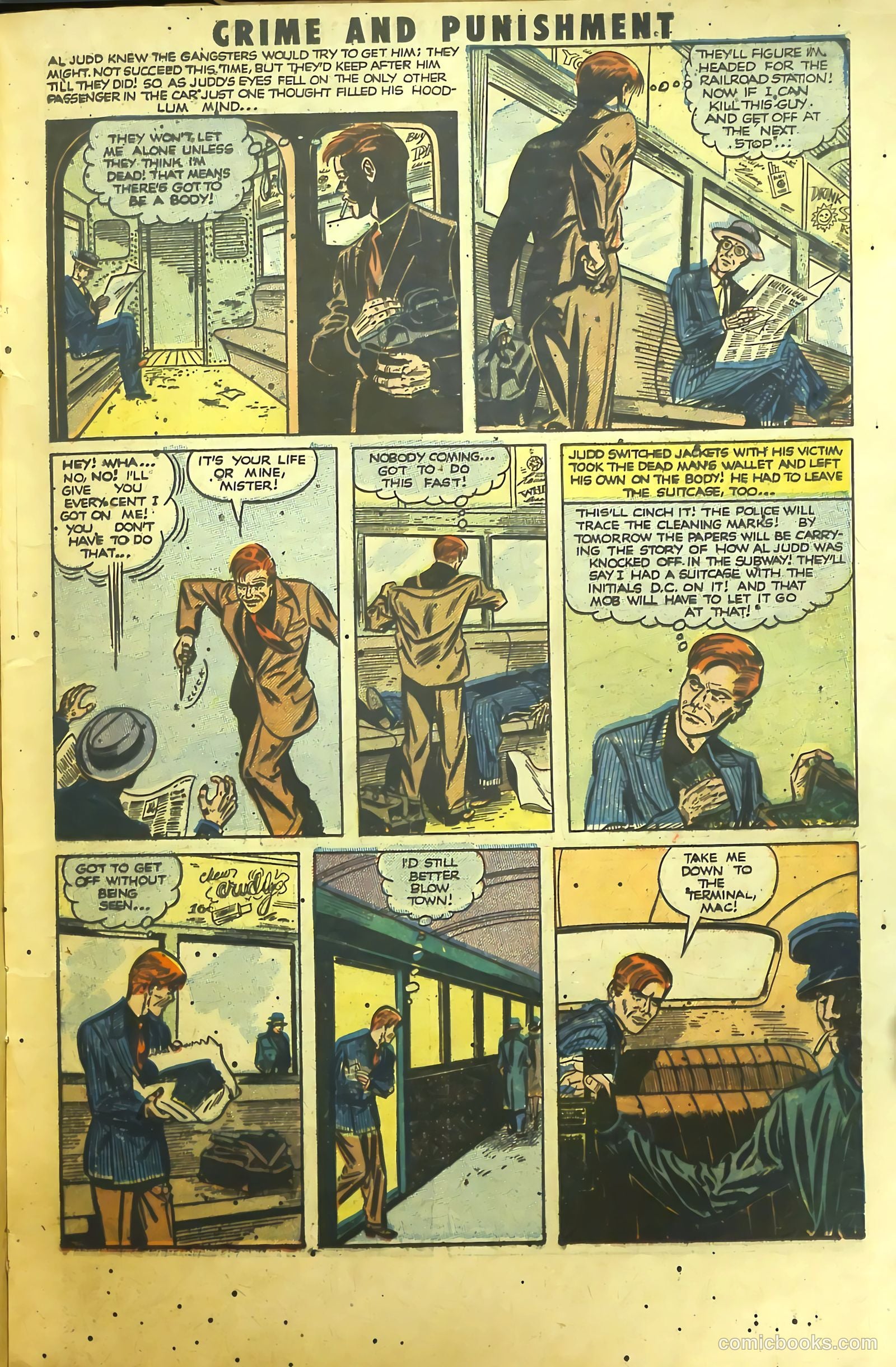 Crime and Punishment #52 (1952) — page 16 of 37