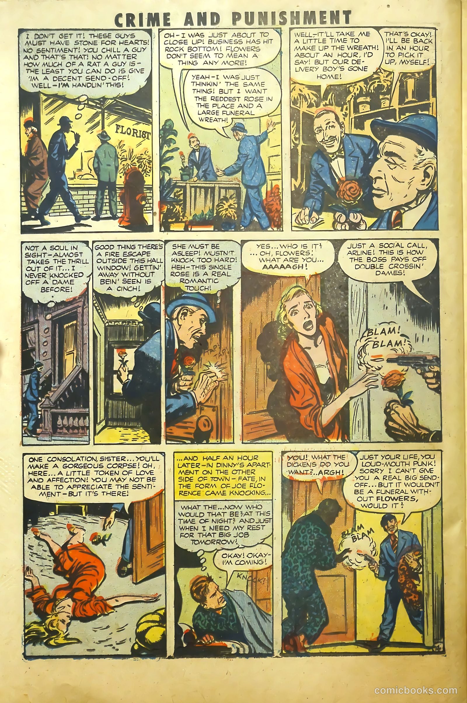 Crime and Punishment #52 (1952) — page 25 of 37