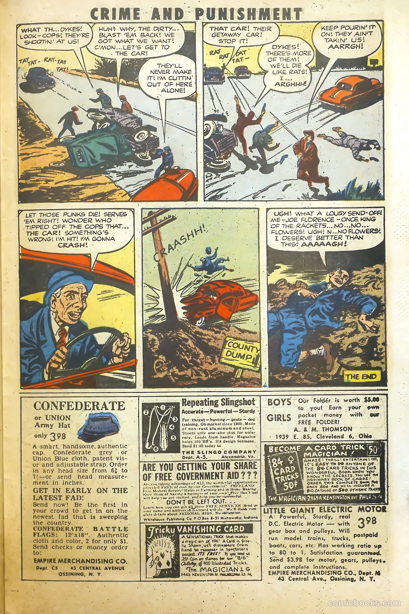 Crime and Punishment #52 (1952) — page 28 of 37