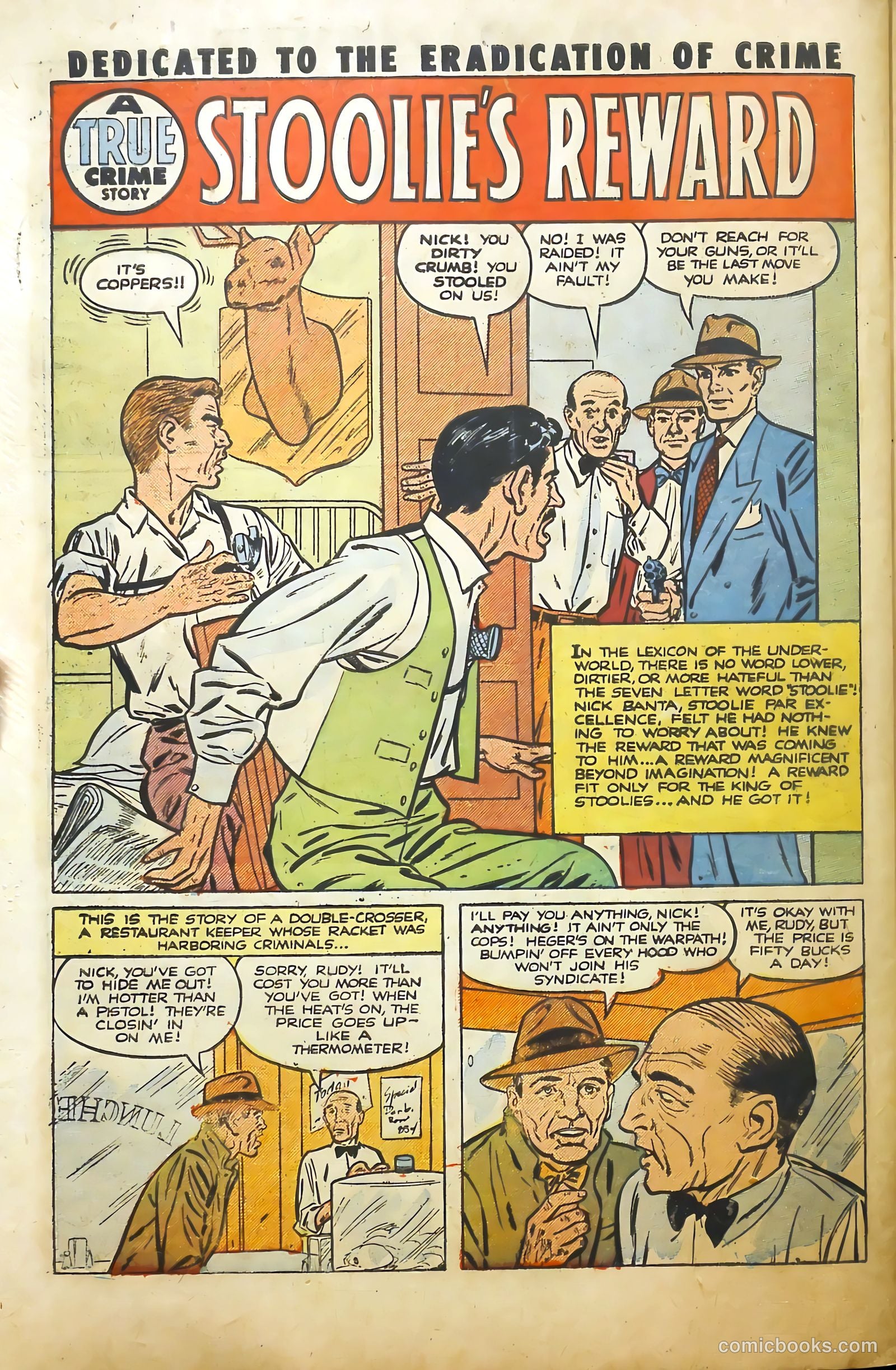 Crime and Punishment #52 (1952) — page 29 of 37