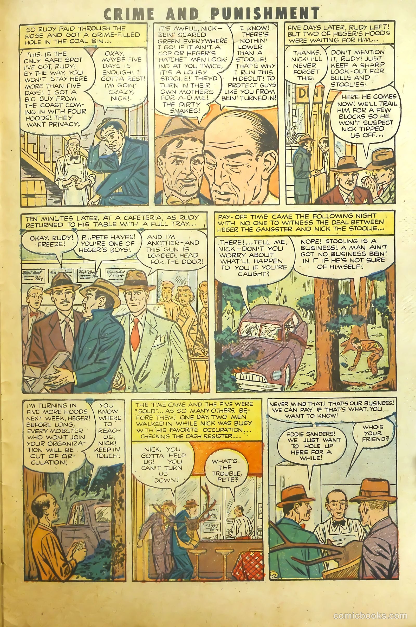 Crime and Punishment #52 (1952) — page 30 of 37