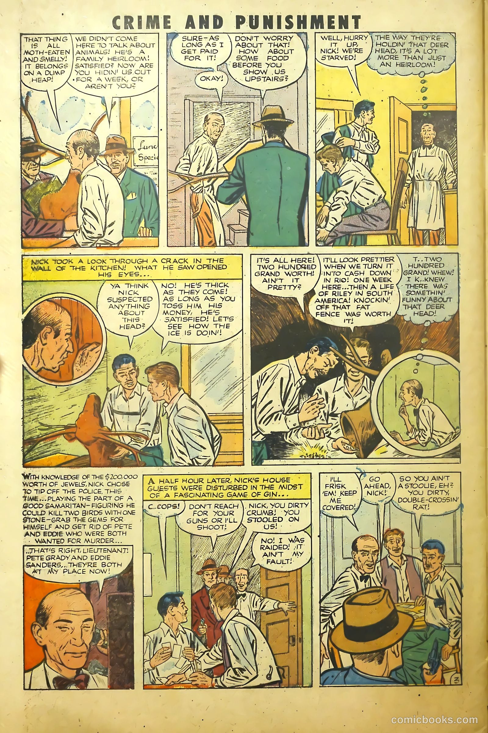 Crime and Punishment #52 (1952) — page 31 of 37
