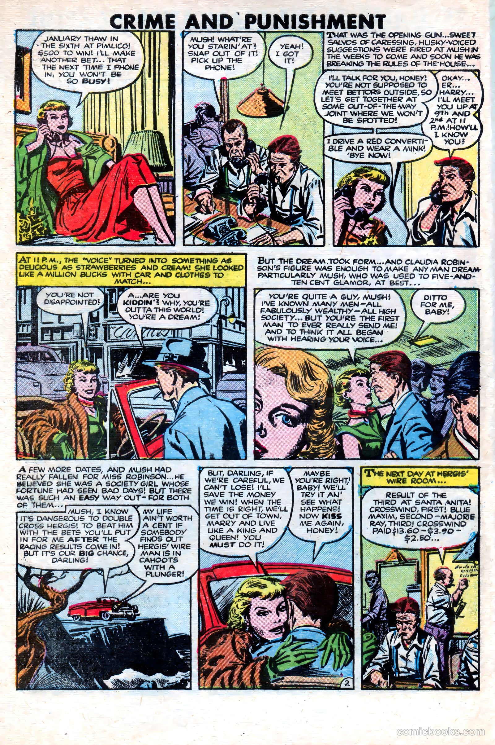 Crime and Punishment #53 (1952) — page 4 of 36