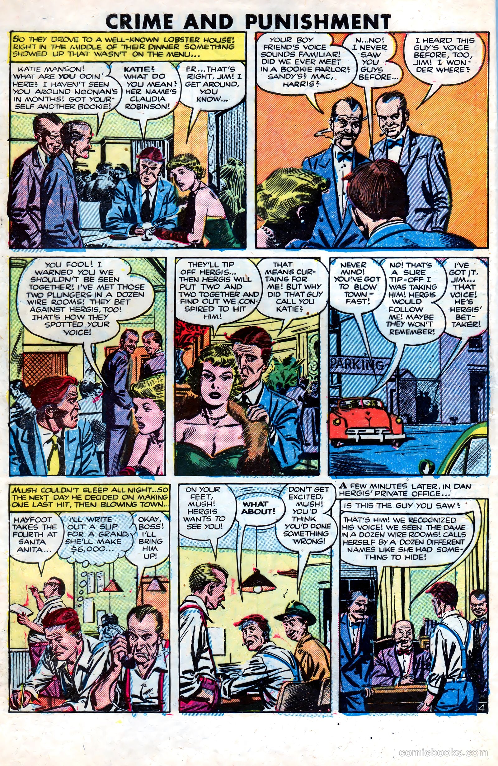 Crime and Punishment #53 (1952) — page 6 of 36