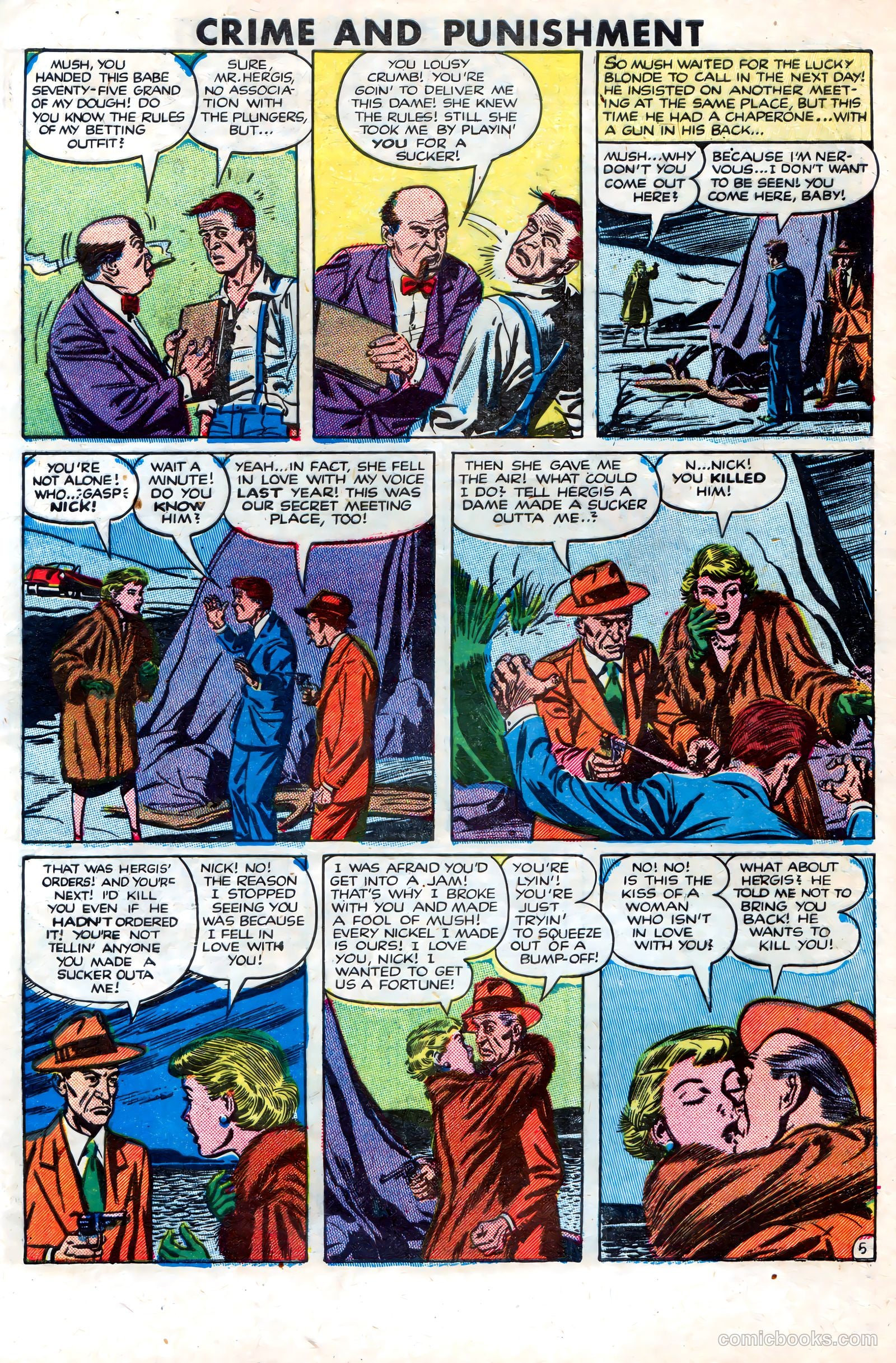 Crime and Punishment #53 (1952) — page 7 of 36
