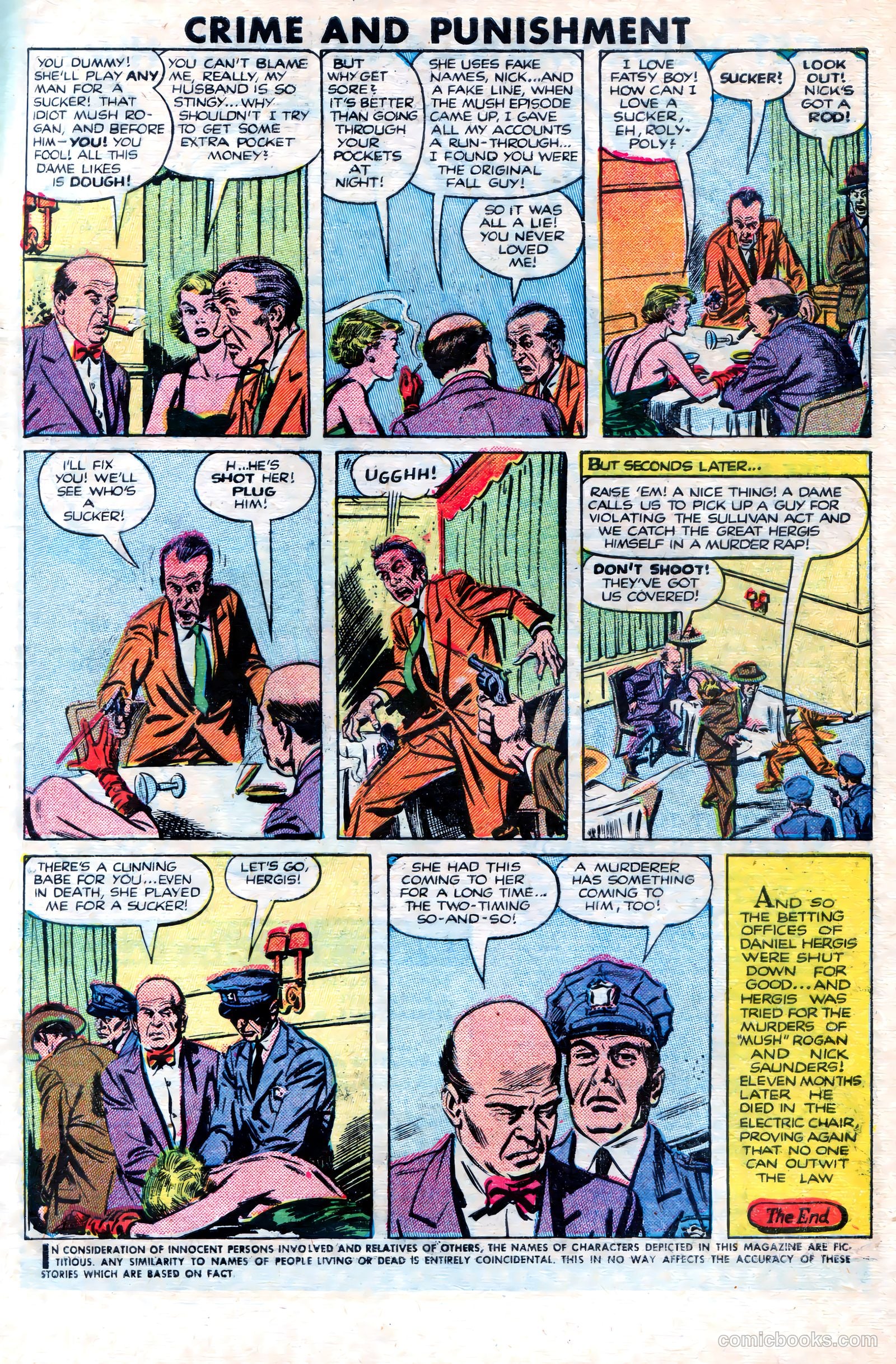 Crime and Punishment #53 (1952) — page 9 of 36