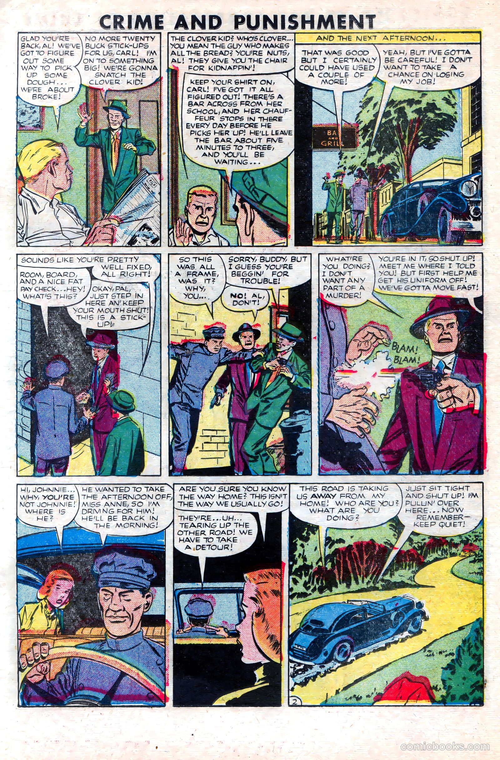 Crime and Punishment #53 (1952) — page 13 of 36