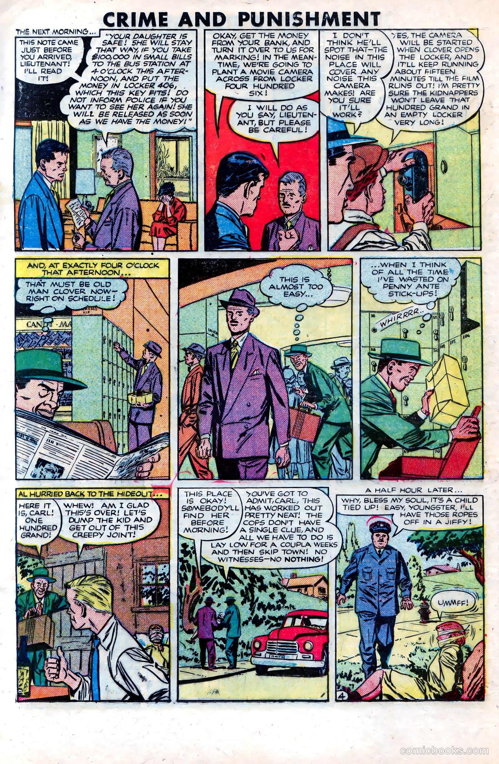 Crime and Punishment #53 (1952) — page 15 of 36