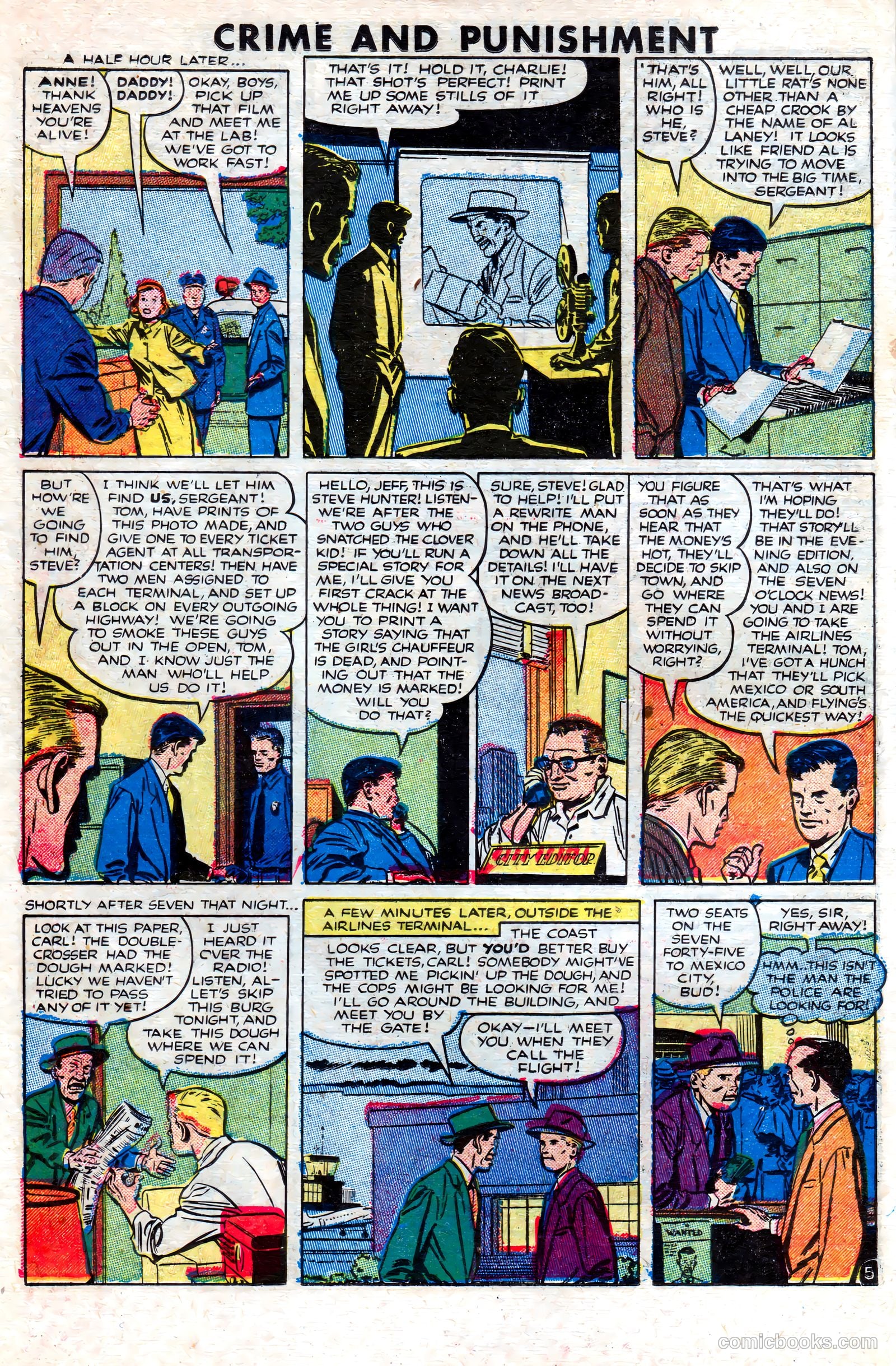 Crime and Punishment #53 (1952) — page 16 of 36