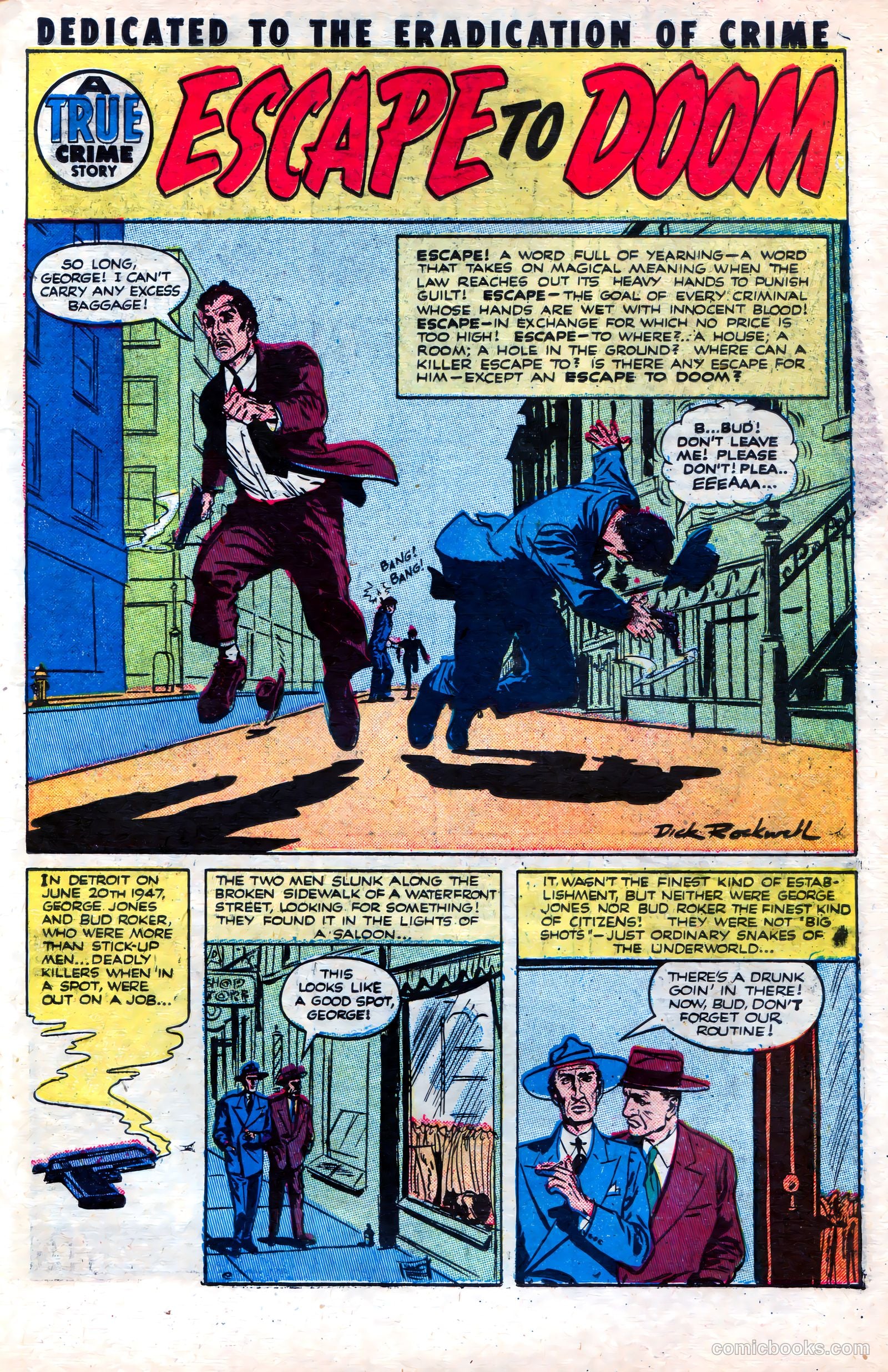 Crime and Punishment #53 (1952) — page 21 of 36