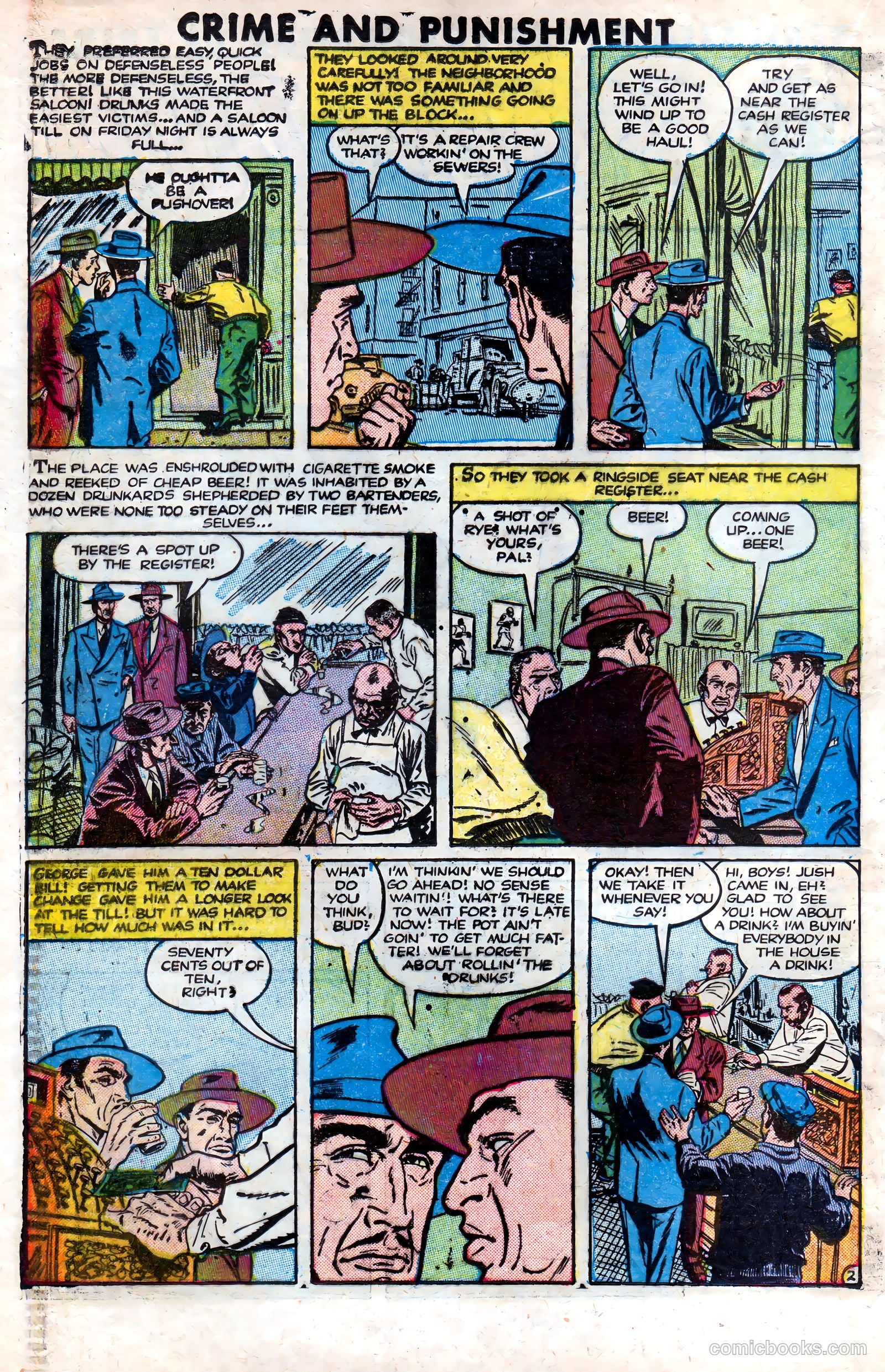 Crime and Punishment #53 (1952) — page 22 of 36
