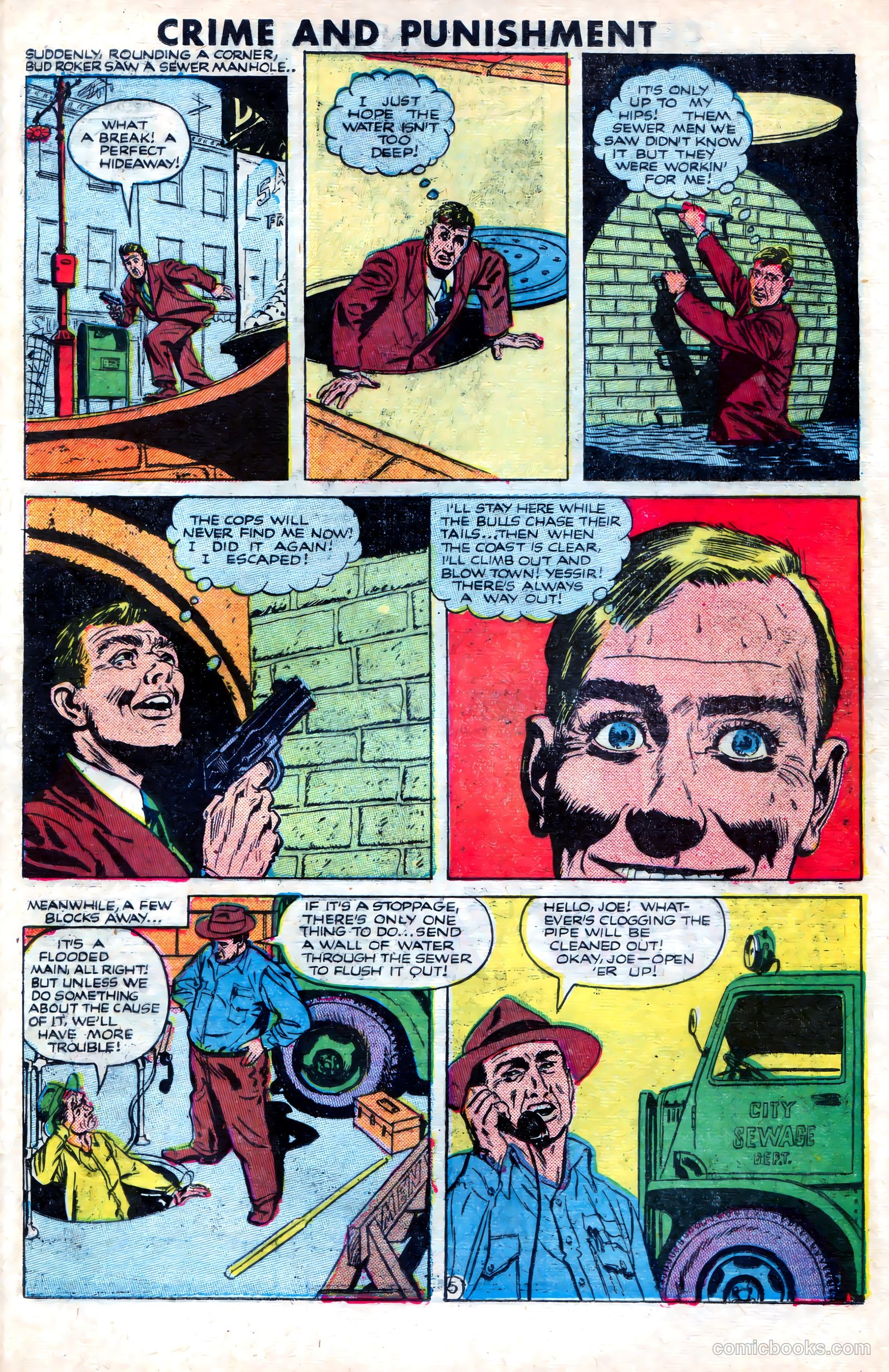 Crime and Punishment #53 (1952) — page 25 of 36