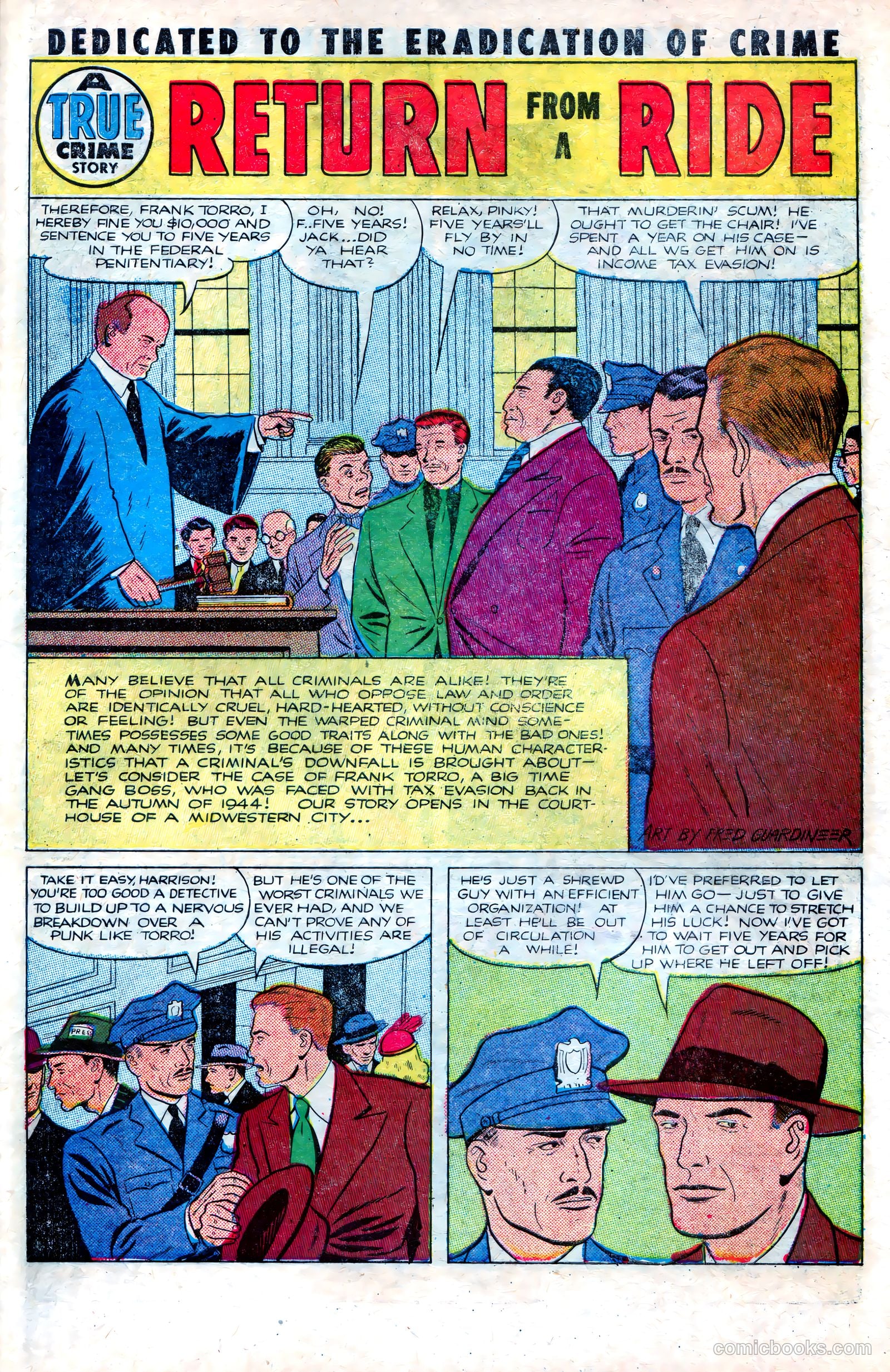 Crime and Punishment #53 (1952) — page 27 of 36