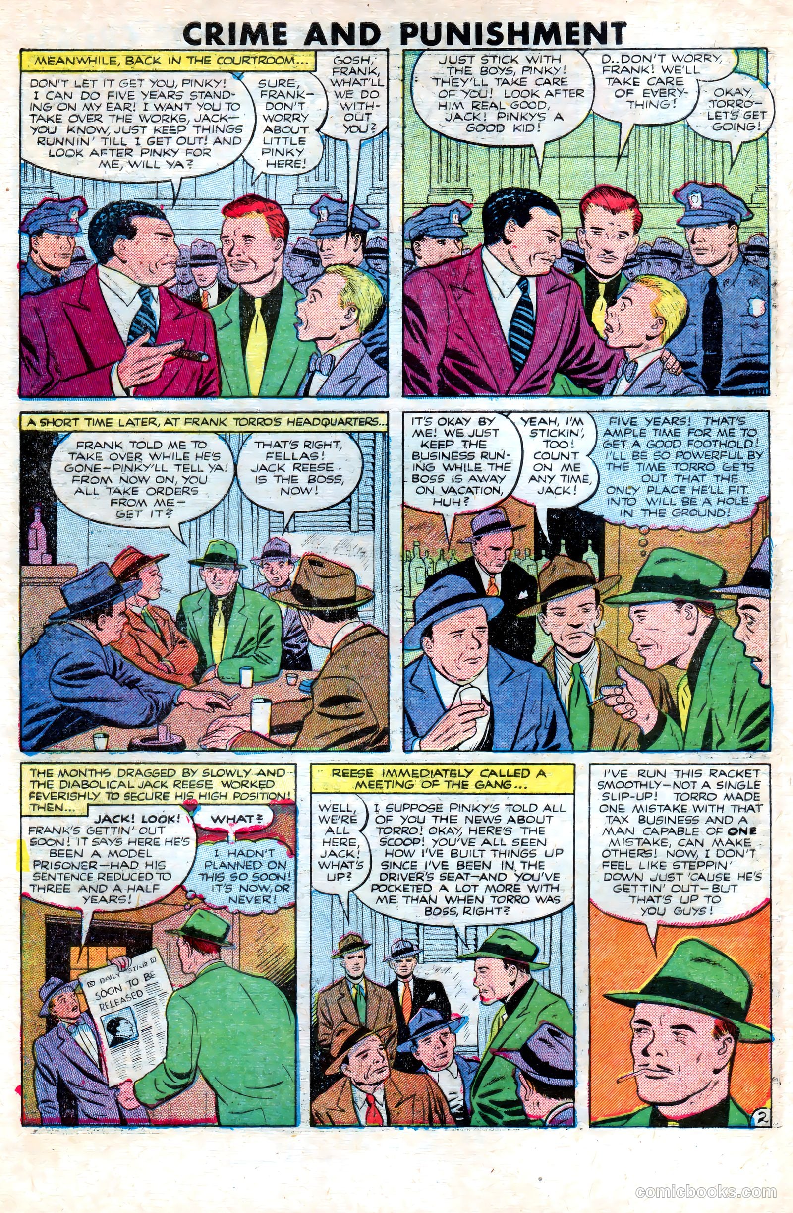 Crime and Punishment #53 (1952) — page 28 of 36