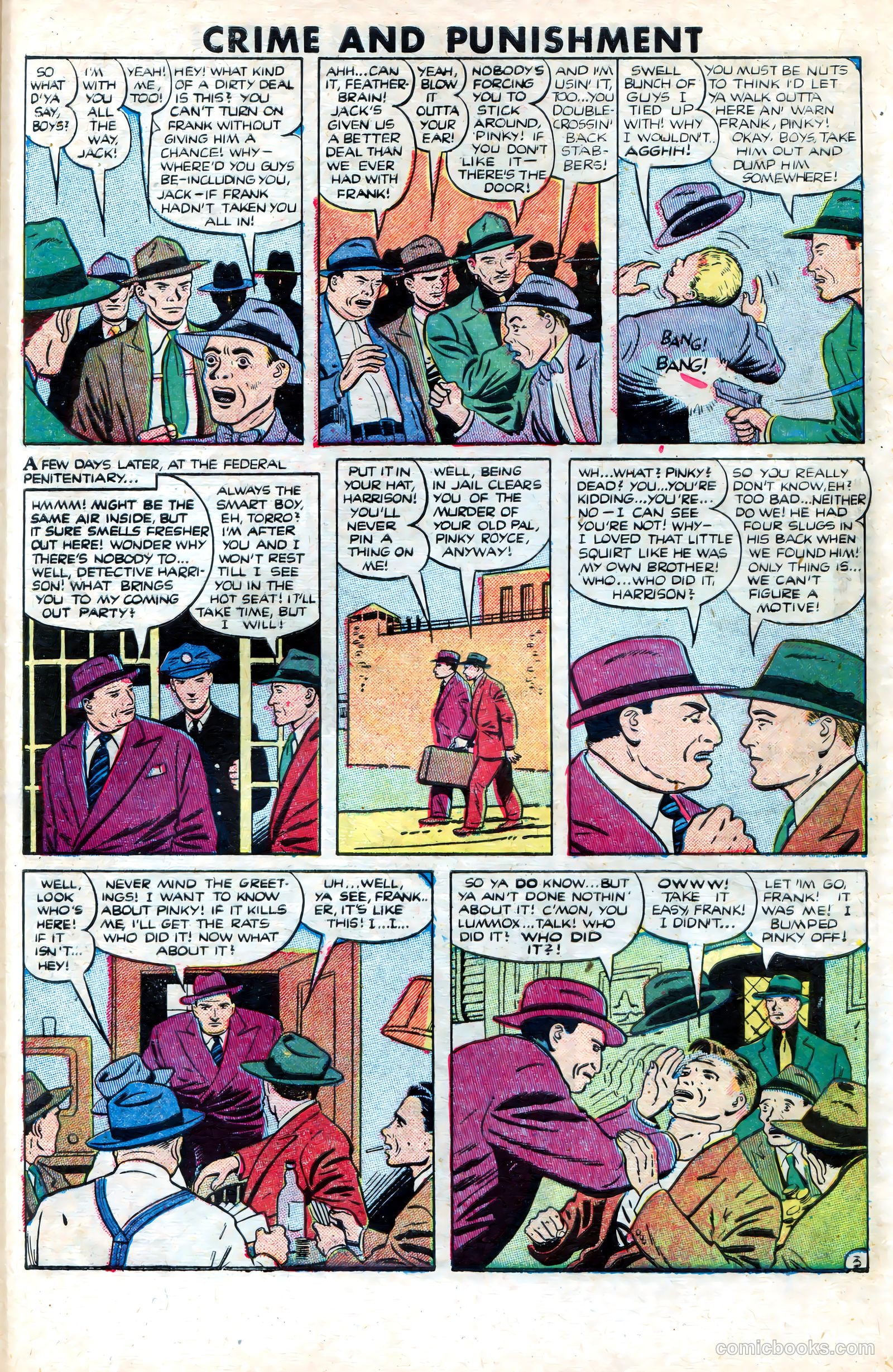 Crime and Punishment #53 (1952) — page 29 of 36