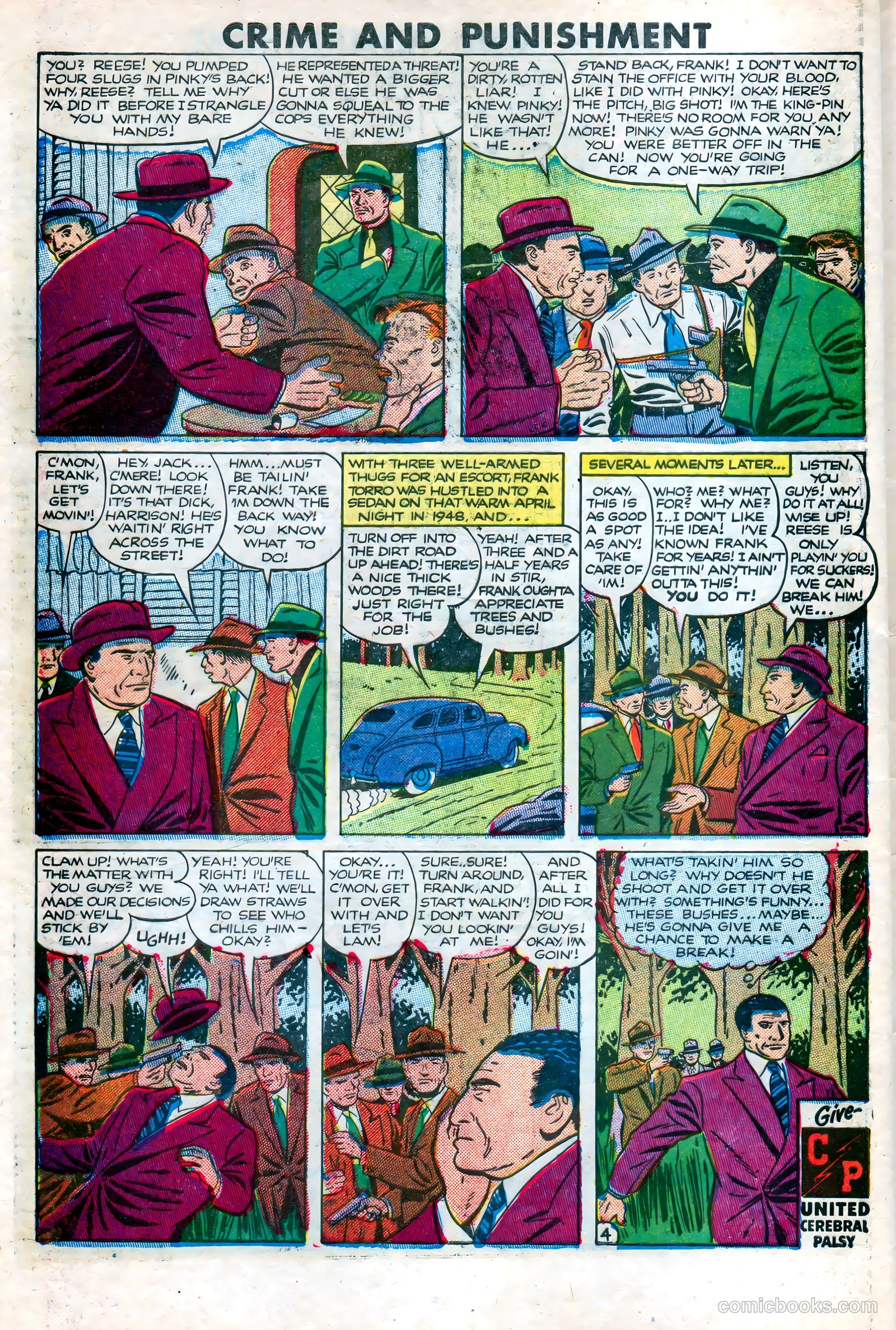 Crime and Punishment #53 (1952) — page 30 of 36