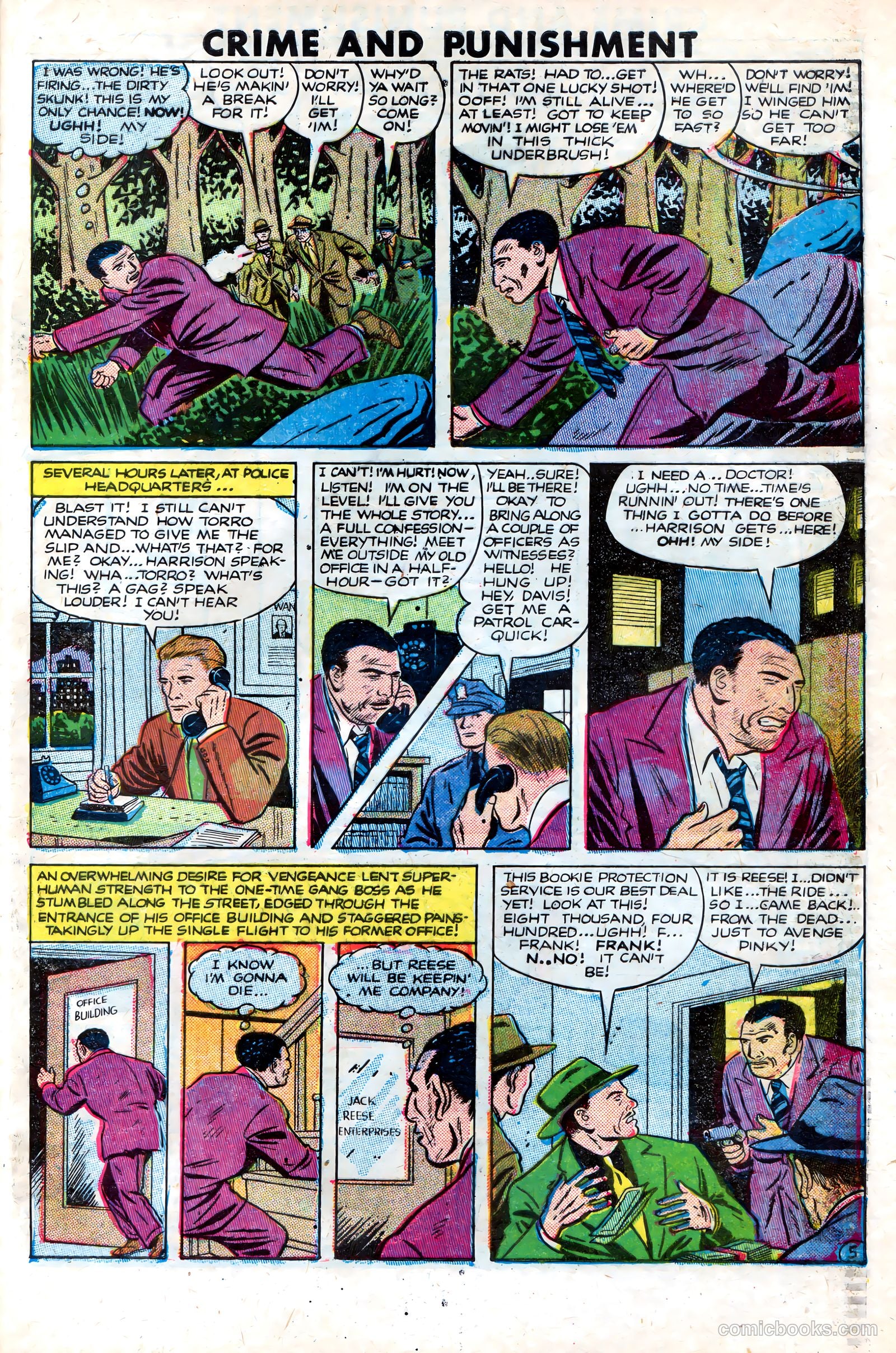 Crime and Punishment #53 (1952) — page 31 of 36