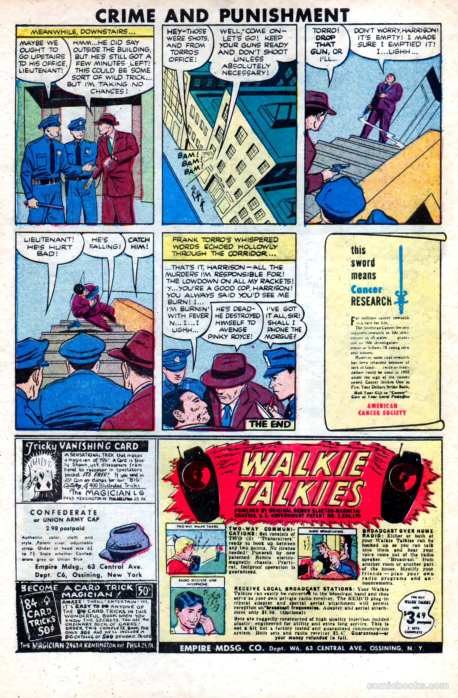 Crime and Punishment #53 (1952) — page 32 of 36