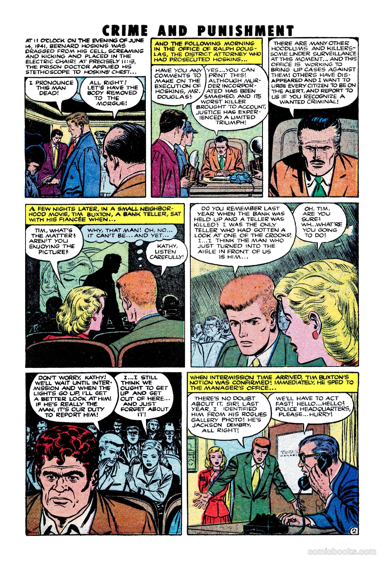 Crime and Punishment #54 (1952) — page 4 of 36