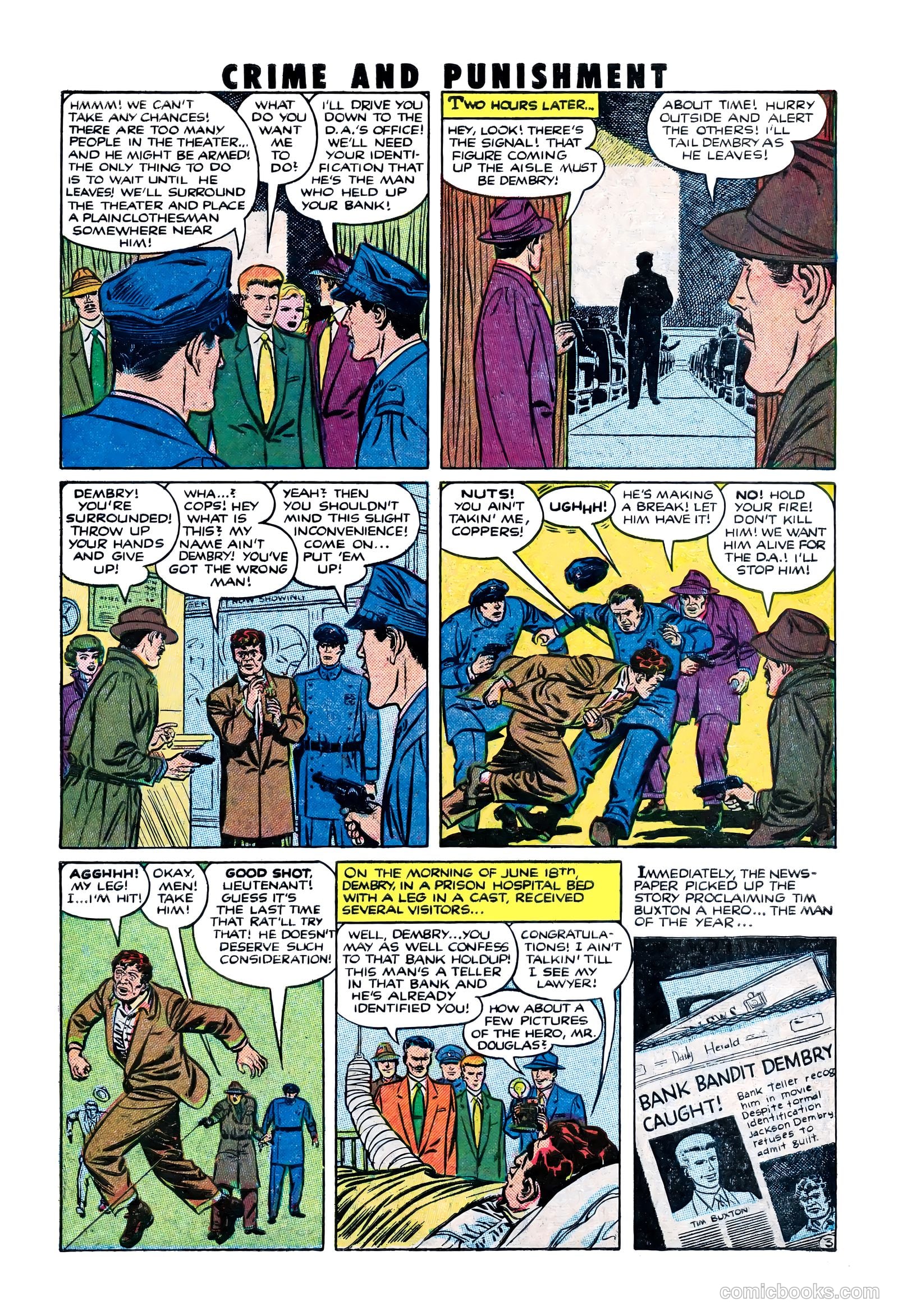 Crime and Punishment #54 (1952) — page 5 of 36