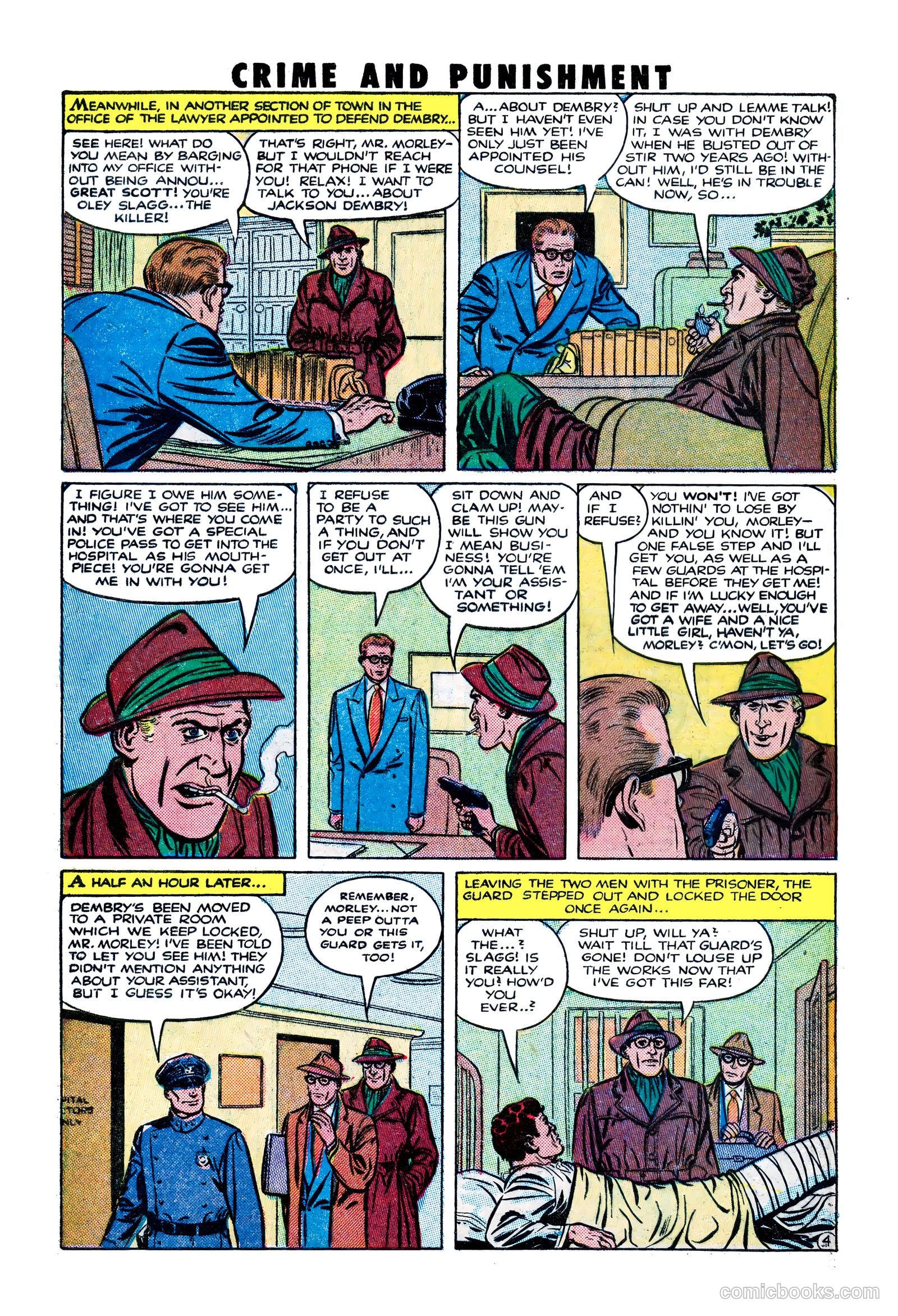 Crime and Punishment #54 (1952) — page 6 of 36